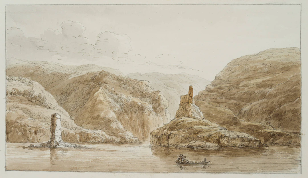 Binger Mäuseturm und Burg Ehrenfels | 12165