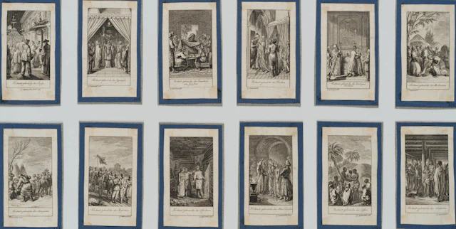 12 Blätter Hochzeitsgebräuche bei verschiedenen Völkern | 14722