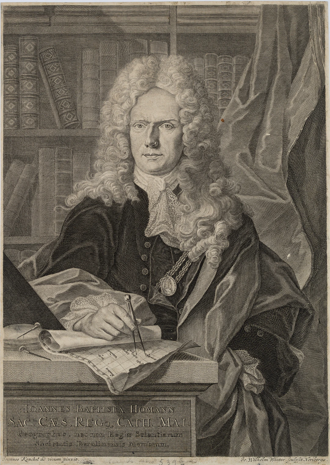 Johann Wilhelm Winter (1696 - 1765 ) nach Johann Kenckel (1688 Augsburg