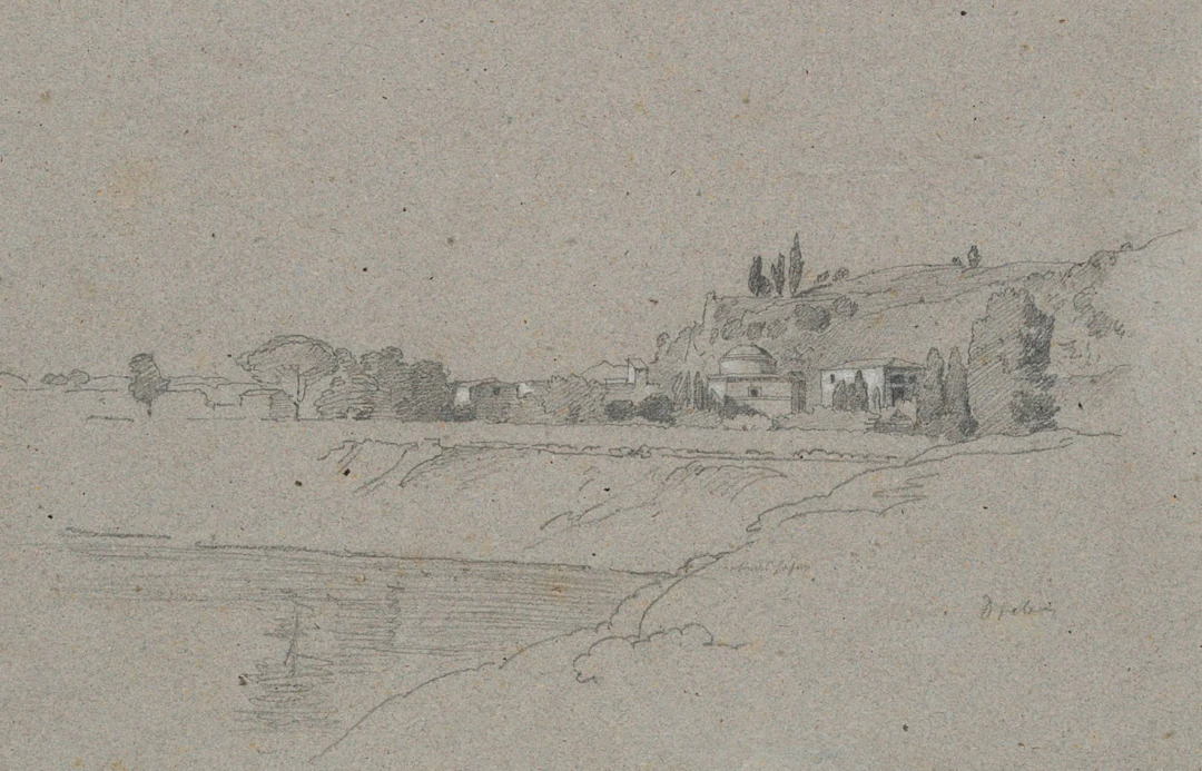 Vor der Porta del Popolo bei Rom | 15460