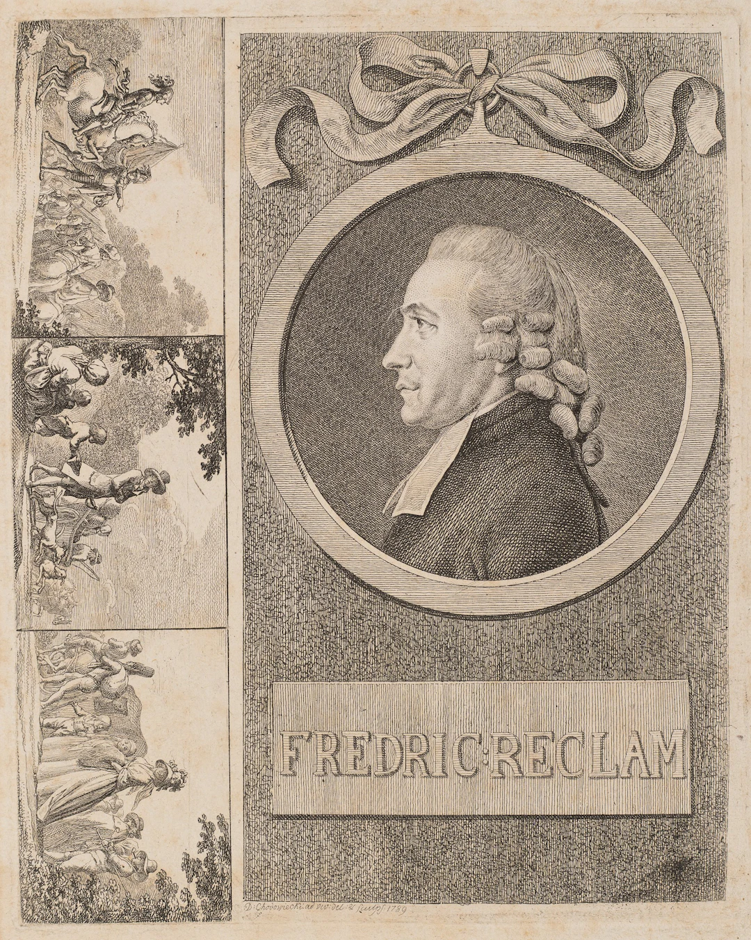 Porträt des Predigers Friedrich Reclam | 13786