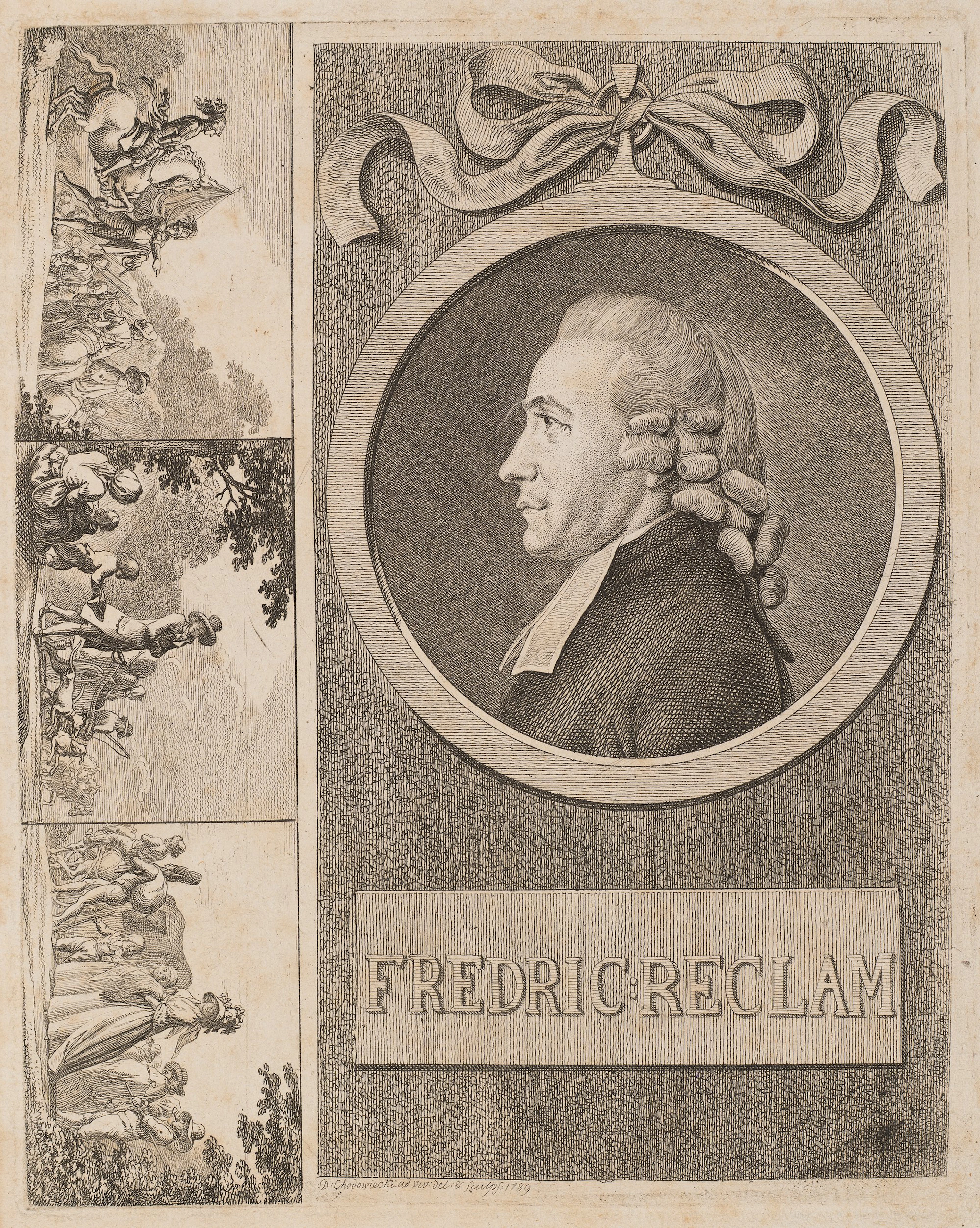 Porträt des Predigers Friedrich Reclam | 13786