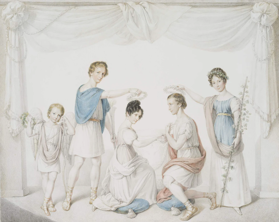 Verlobungsbild der Familie Sickel | 21930