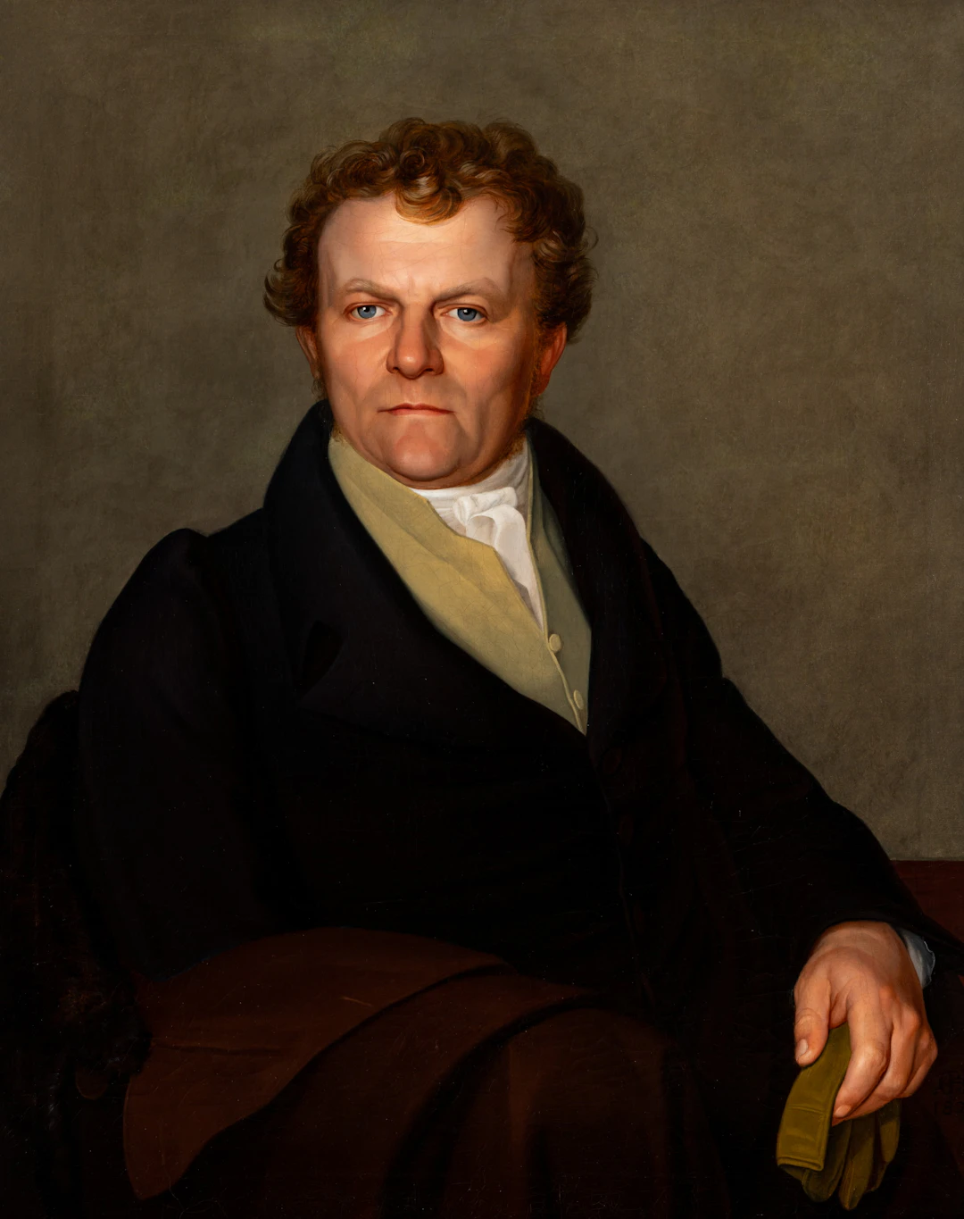 Gustav Adolph Hennig (1797 Dresden - 1869 Leipzig), Porträt eines