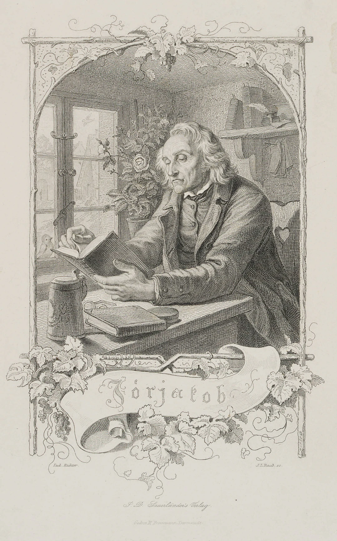 Jörjakob, Lesender Mann in Stube | 45007
