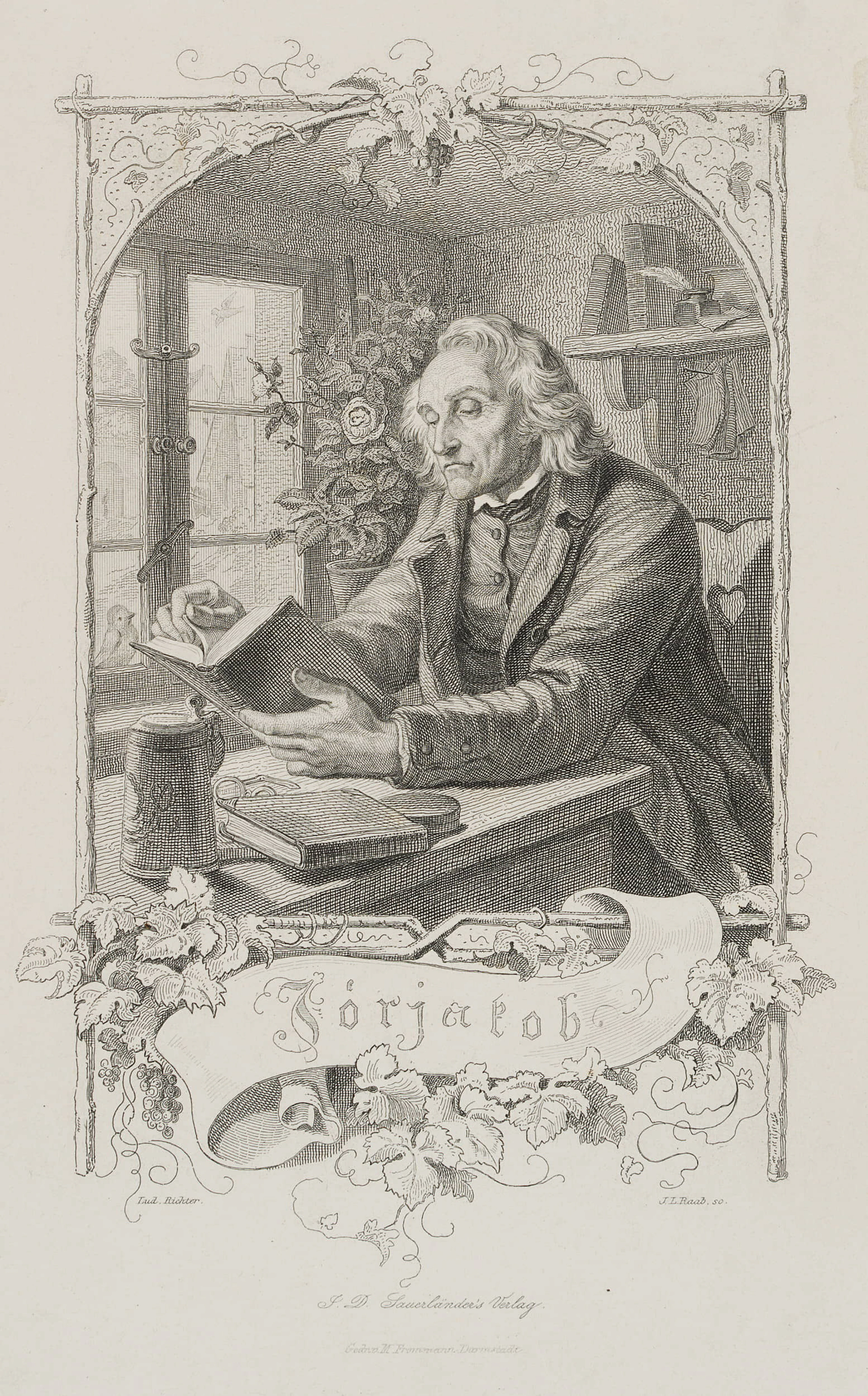 Jörjakob, Lesender Mann in Stube | 45007