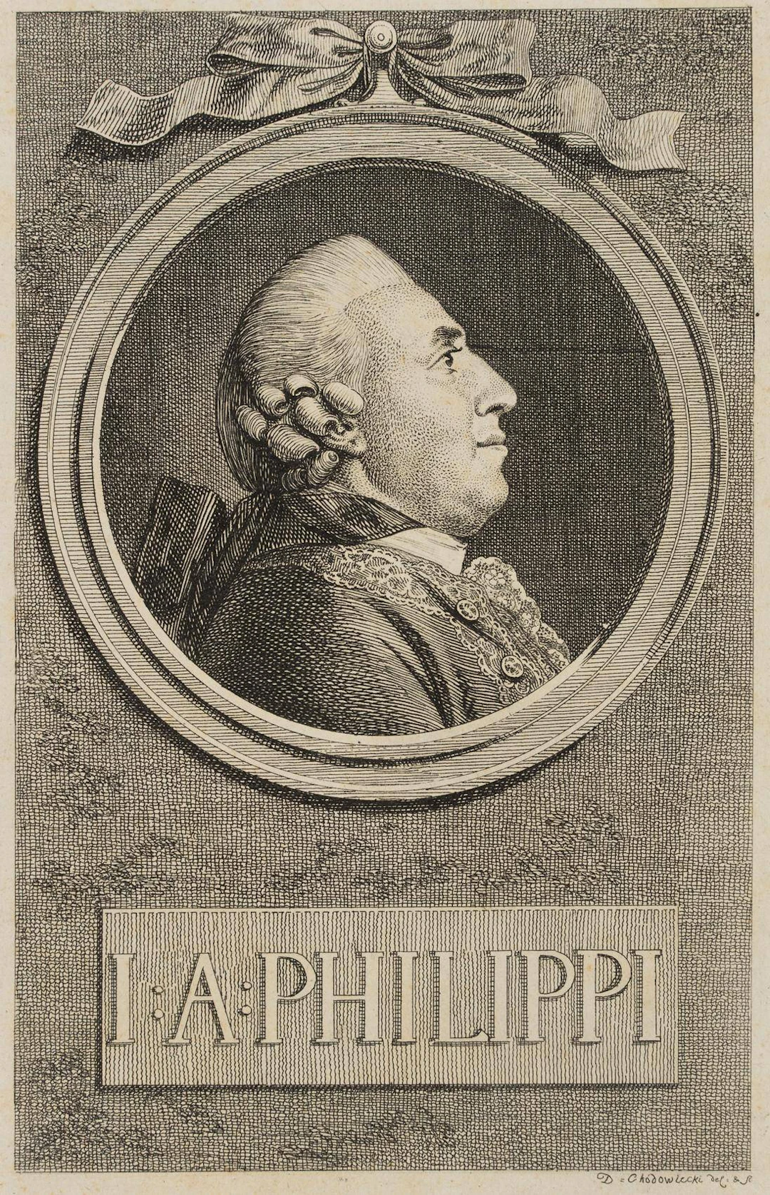 Portrait von J. A. Philippi