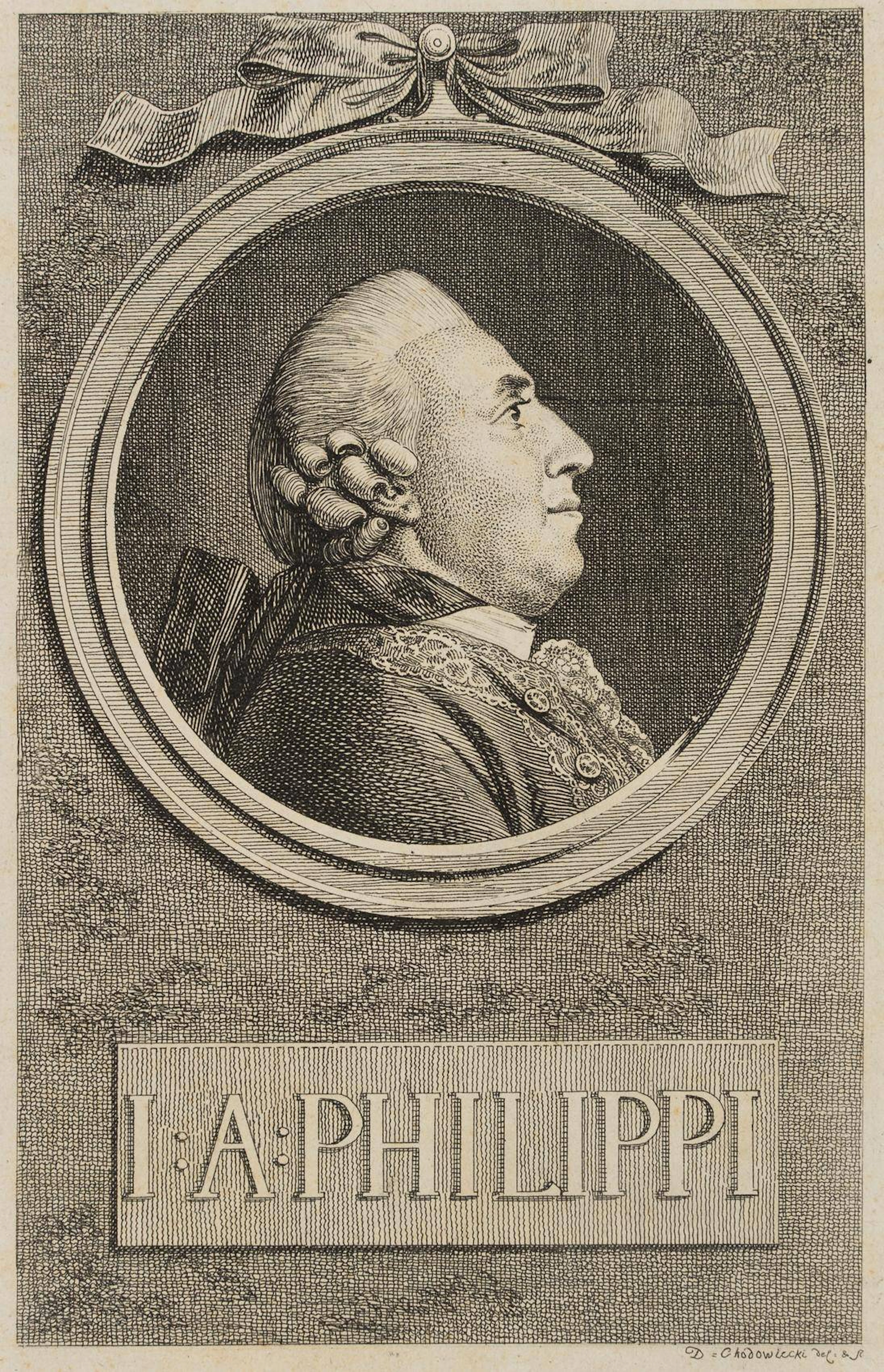 Portrait von J. A. Philippi