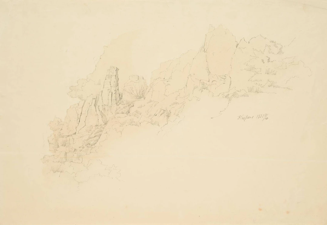 Der Kleine Turm. Felsformation im Morgenbachtal | 14830