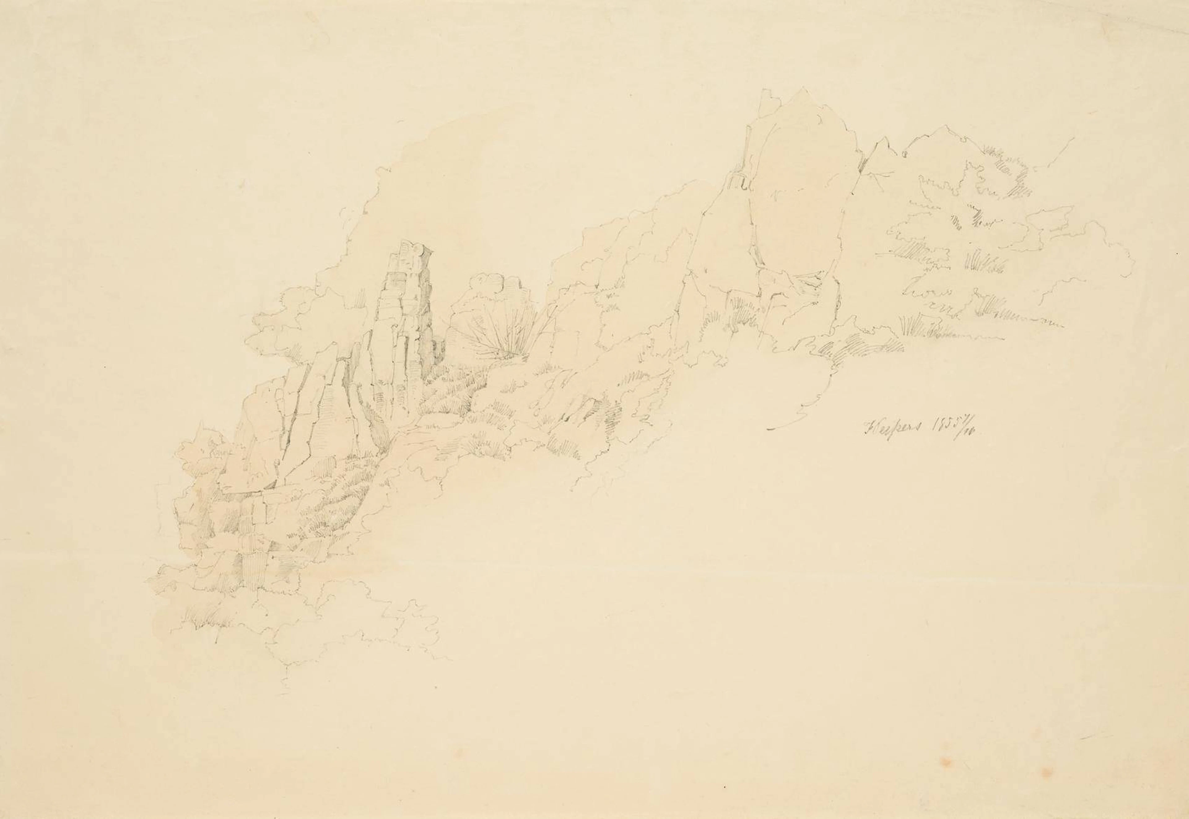 Der Kleine Turm. Felsformation im Morgenbachtal | 14830