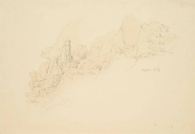 Der Kleine Turm. Felsformation im Morgenbachtal | 14830