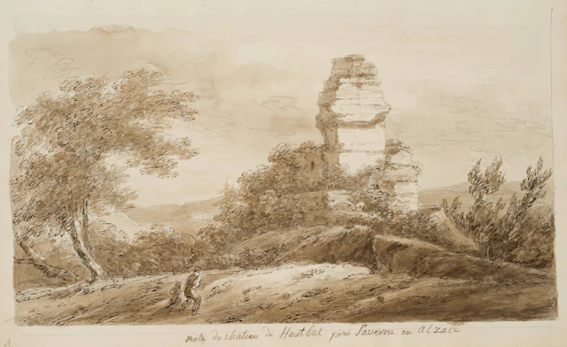 Ruinen der Burg Hohbarr bei Saverne | 18602