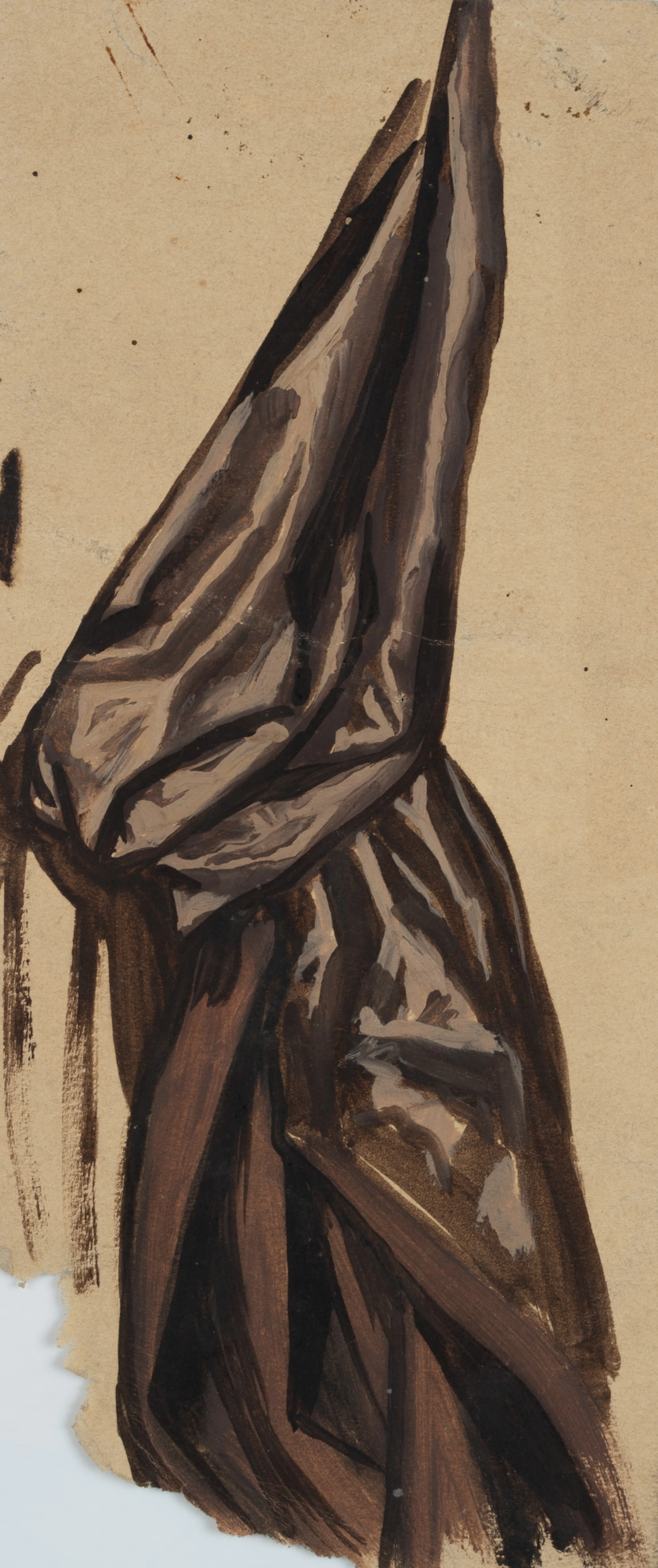 Eduard von Gebhardt (1838 St. Johannis - 1925 Düsseldorf), Gewandstudie