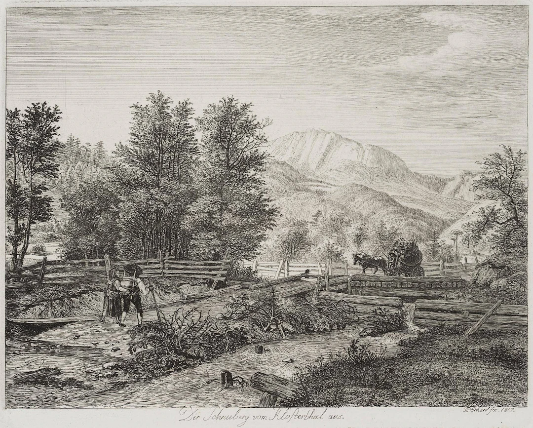 Der Schneeberg vom Klostertal aus | 17152