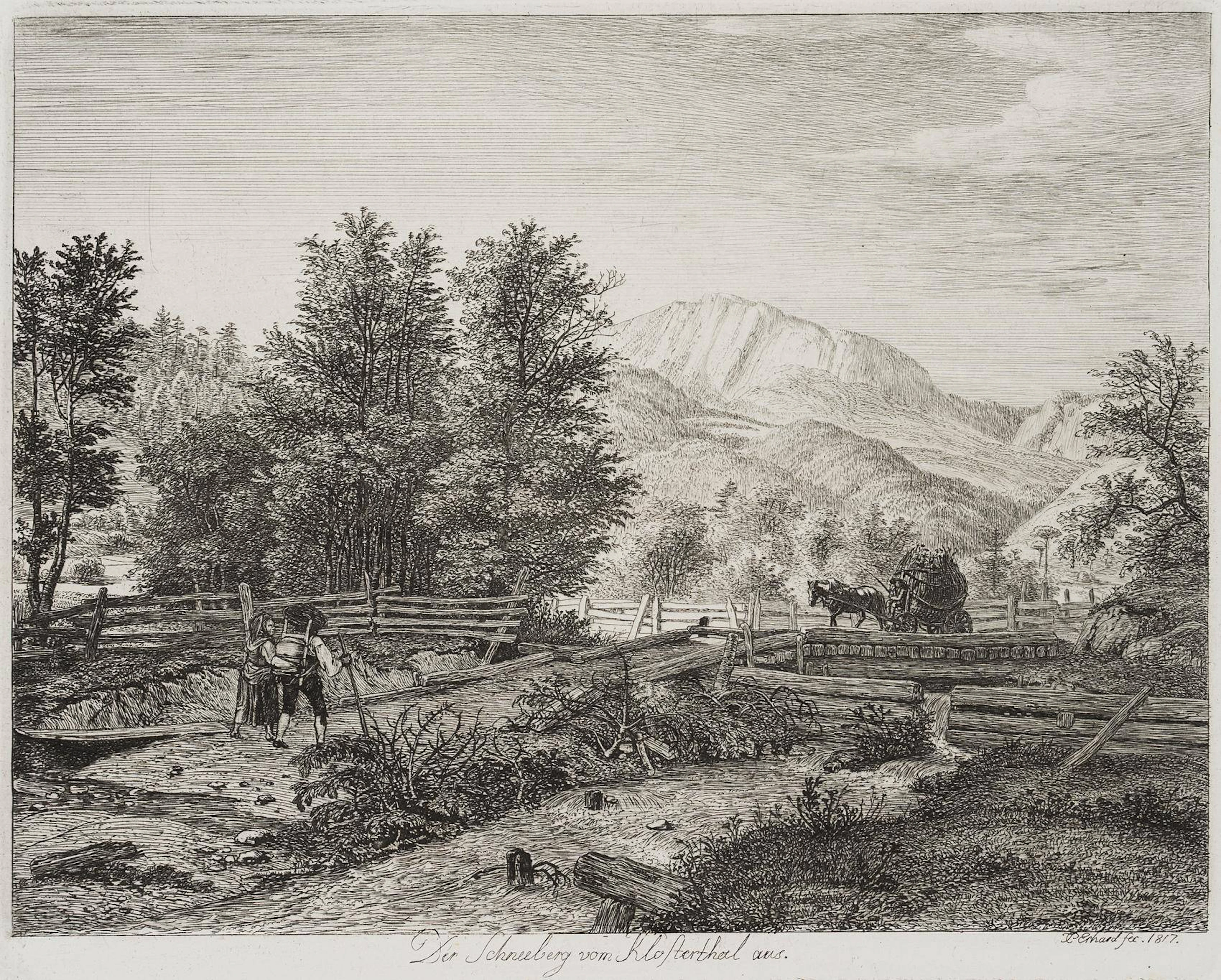 Der Schneeberg vom Klostertal aus | 17152