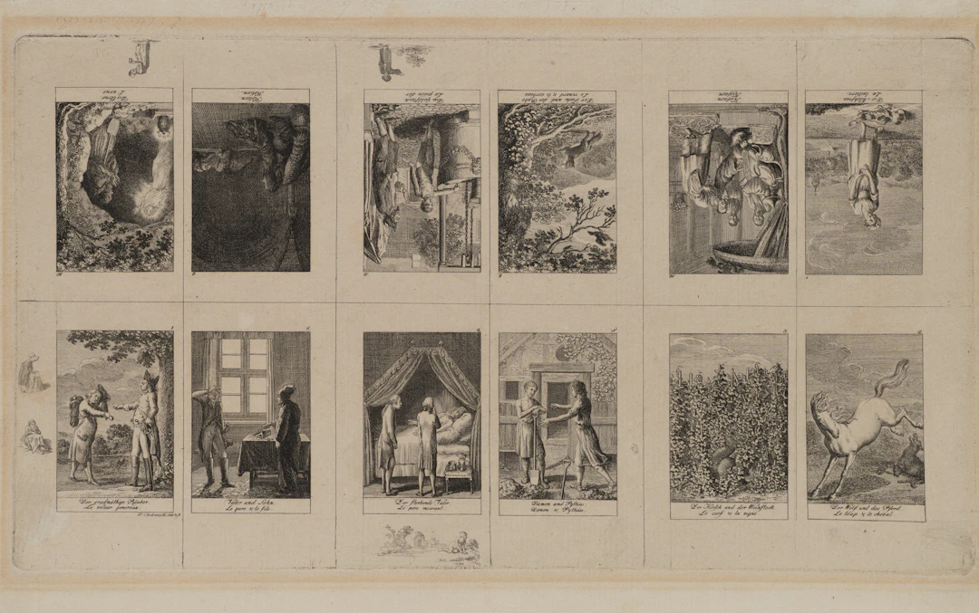 Illustrationen zu Fabeln und Erzählungen | 15958