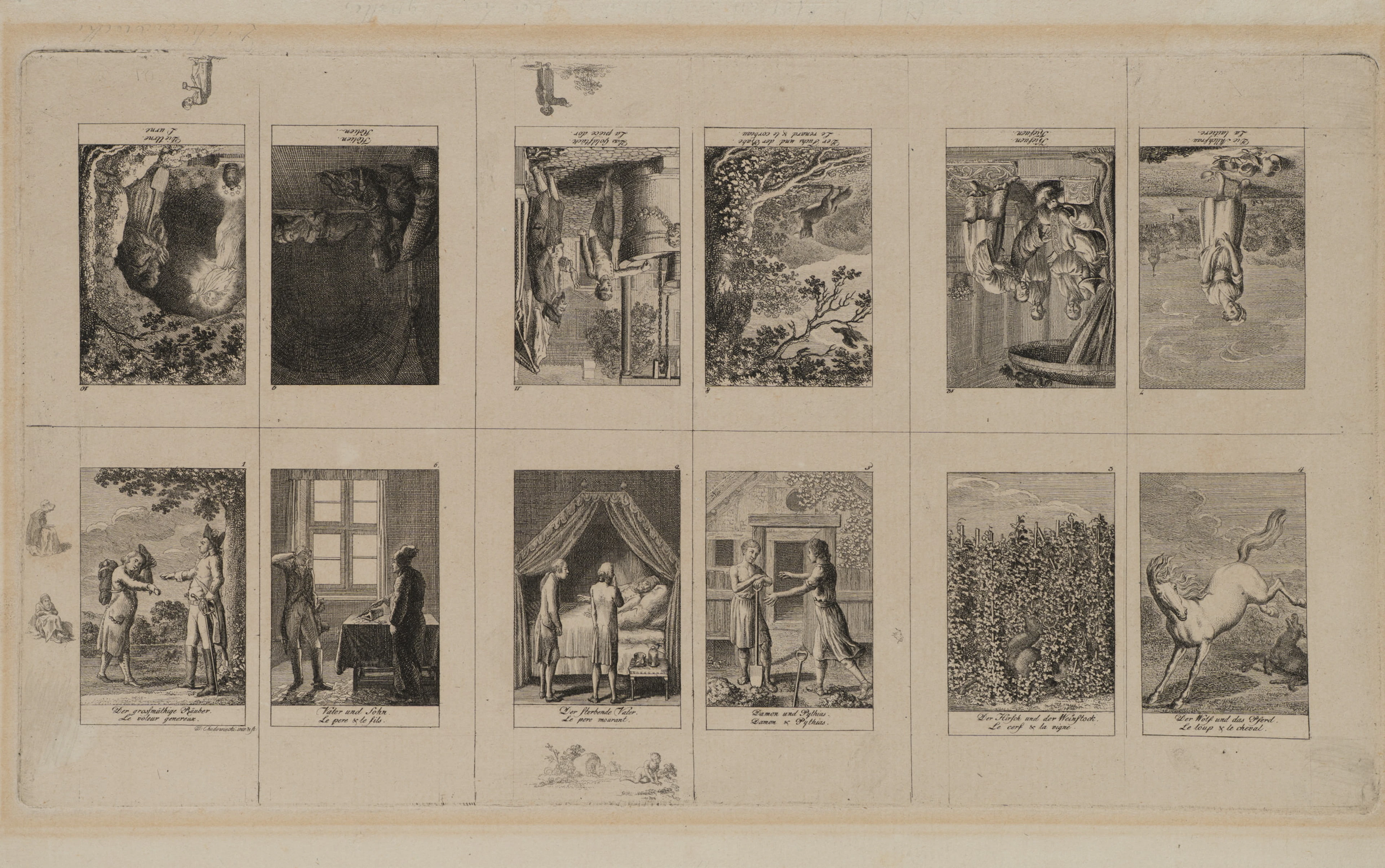 Illustrationen zu Fabeln und Erzählungen | 15958