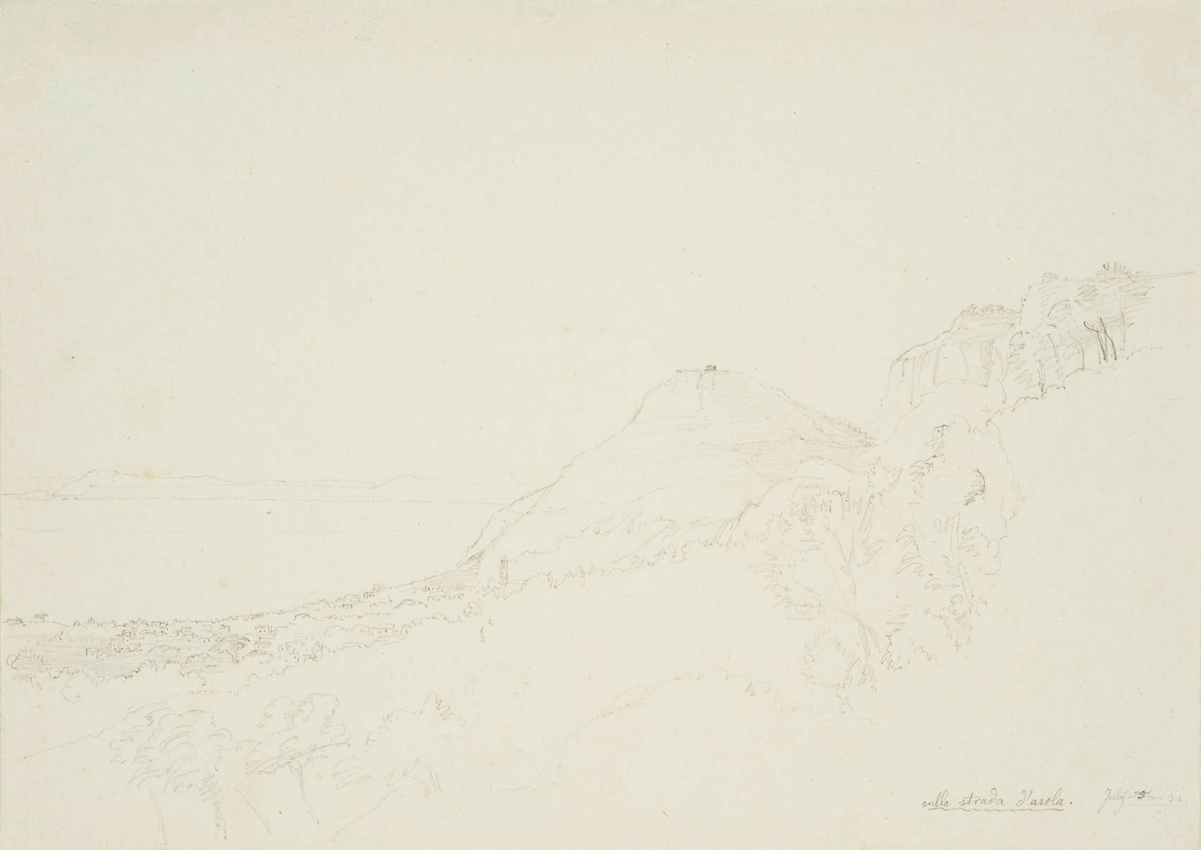 Küstenblick bei Arola nahe Positano | 14833