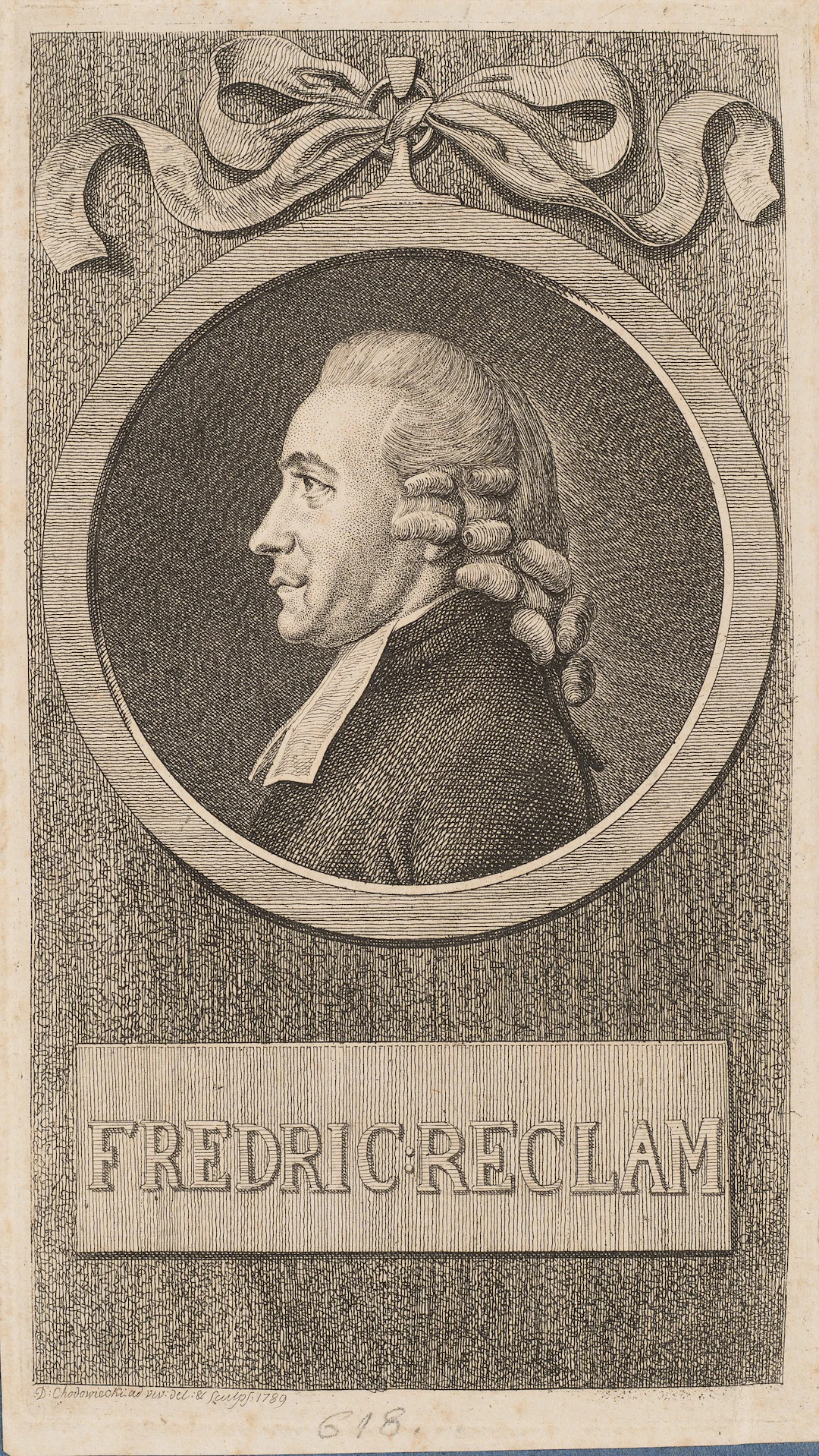 Porträt des Predigers Friedrich Reclam | 13604