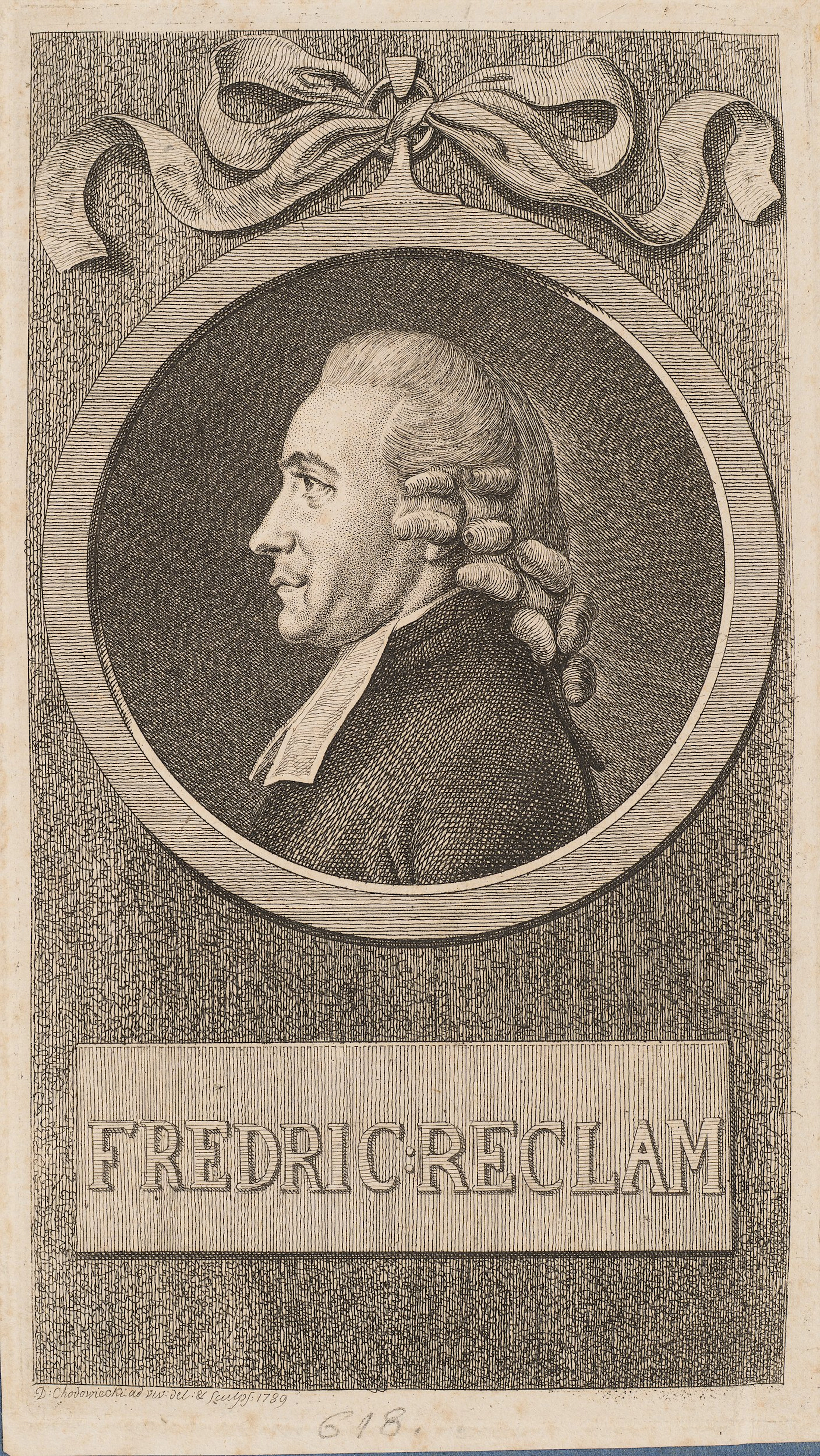 Porträt des Predigers Friedrich Reclam | 13604
