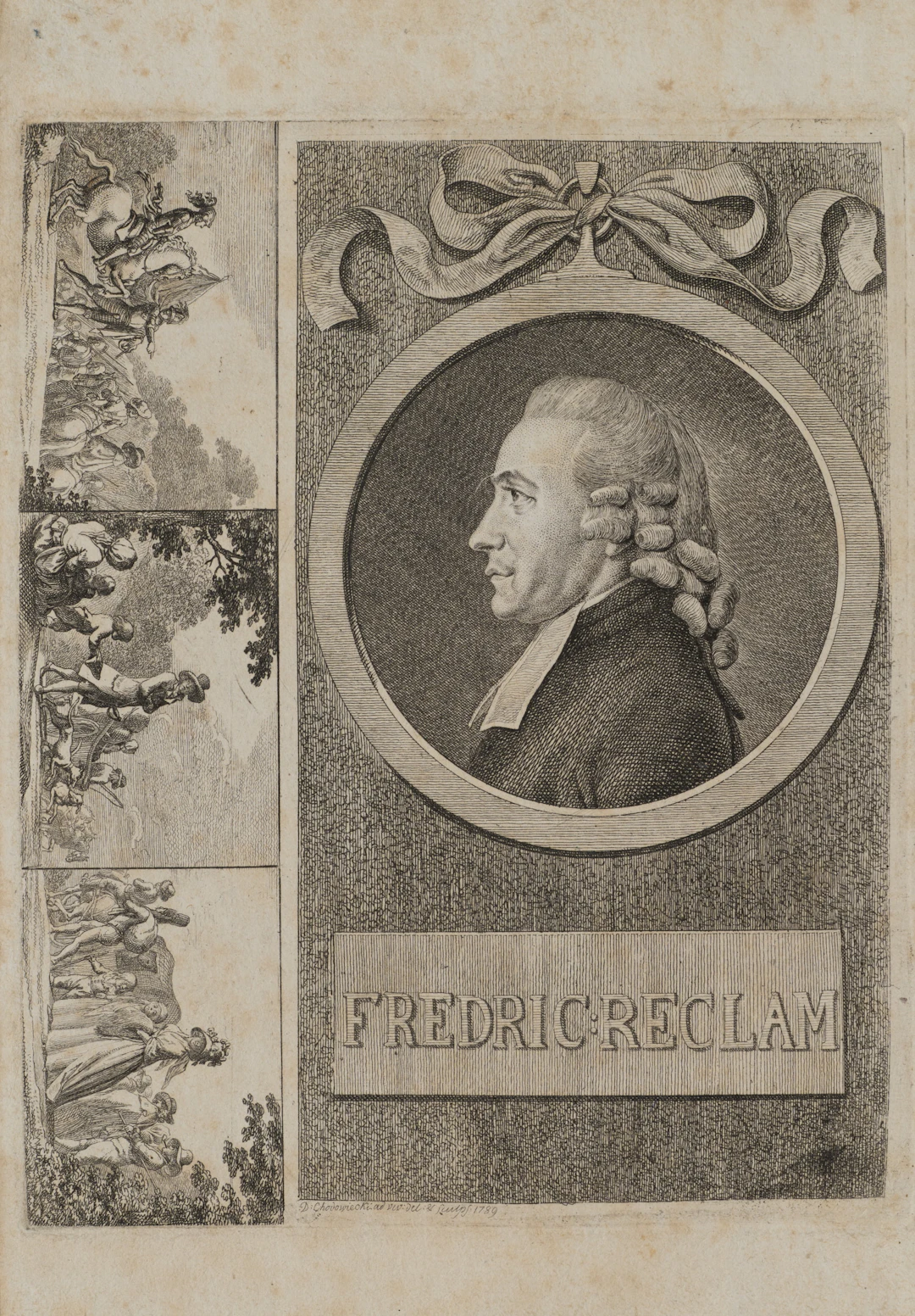 Portrait des Predigers Friedrich Reclam | 13786