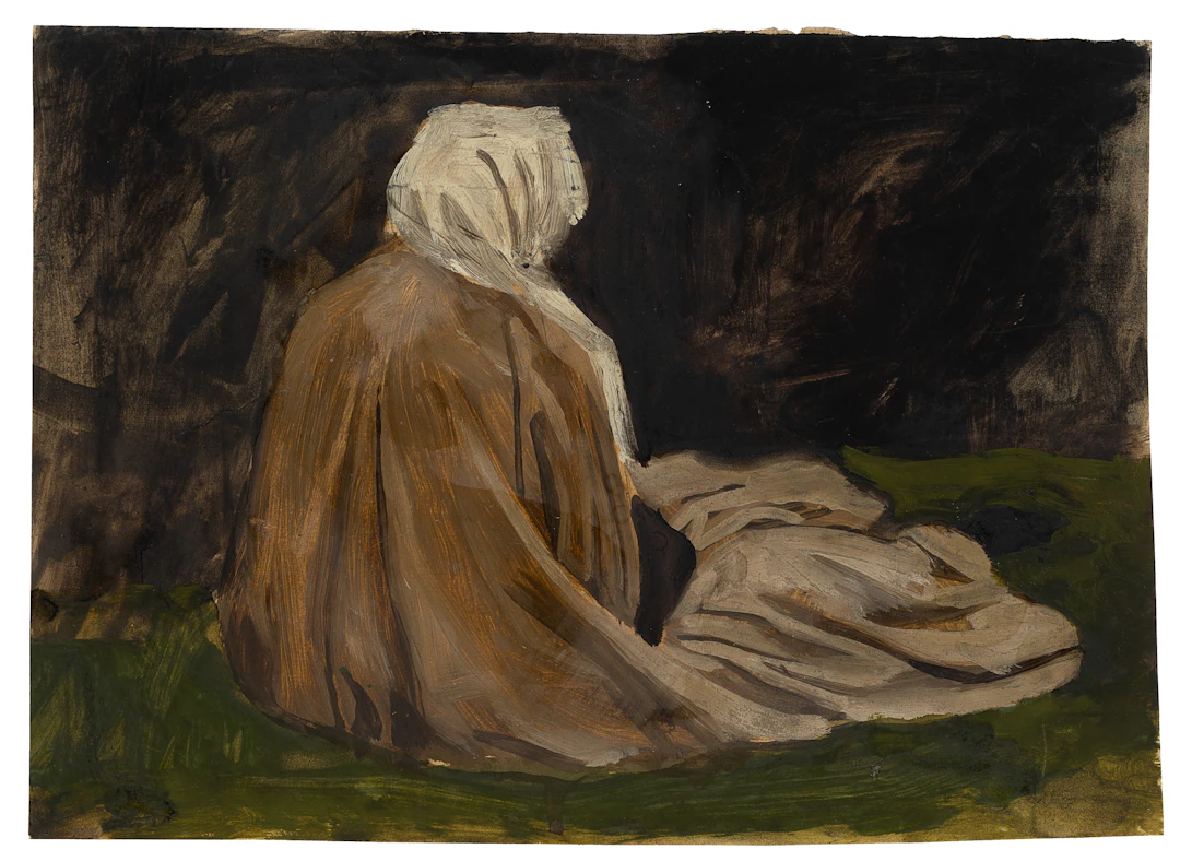Eduard von Gebhardt (1838 St. Johannis - 1925 Düsseldorf), Figurenstudie