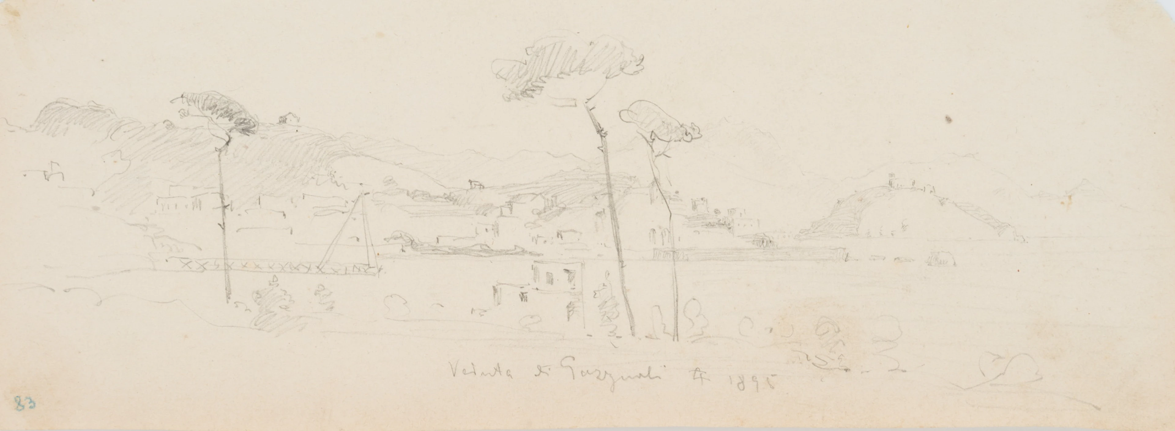 Leo Primavesi (1871 Köln - nach 1937 ), Ansicht von Pozzuoli am Golf