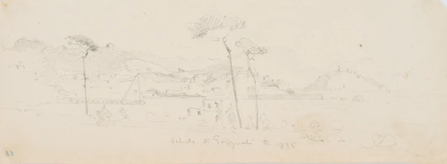 Leo Primavesi (1871 Köln - nach 1937 ), Ansicht von Pozzuoli am Golf