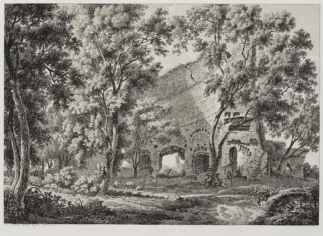Ruinen der Villa des Hadrian | 17067