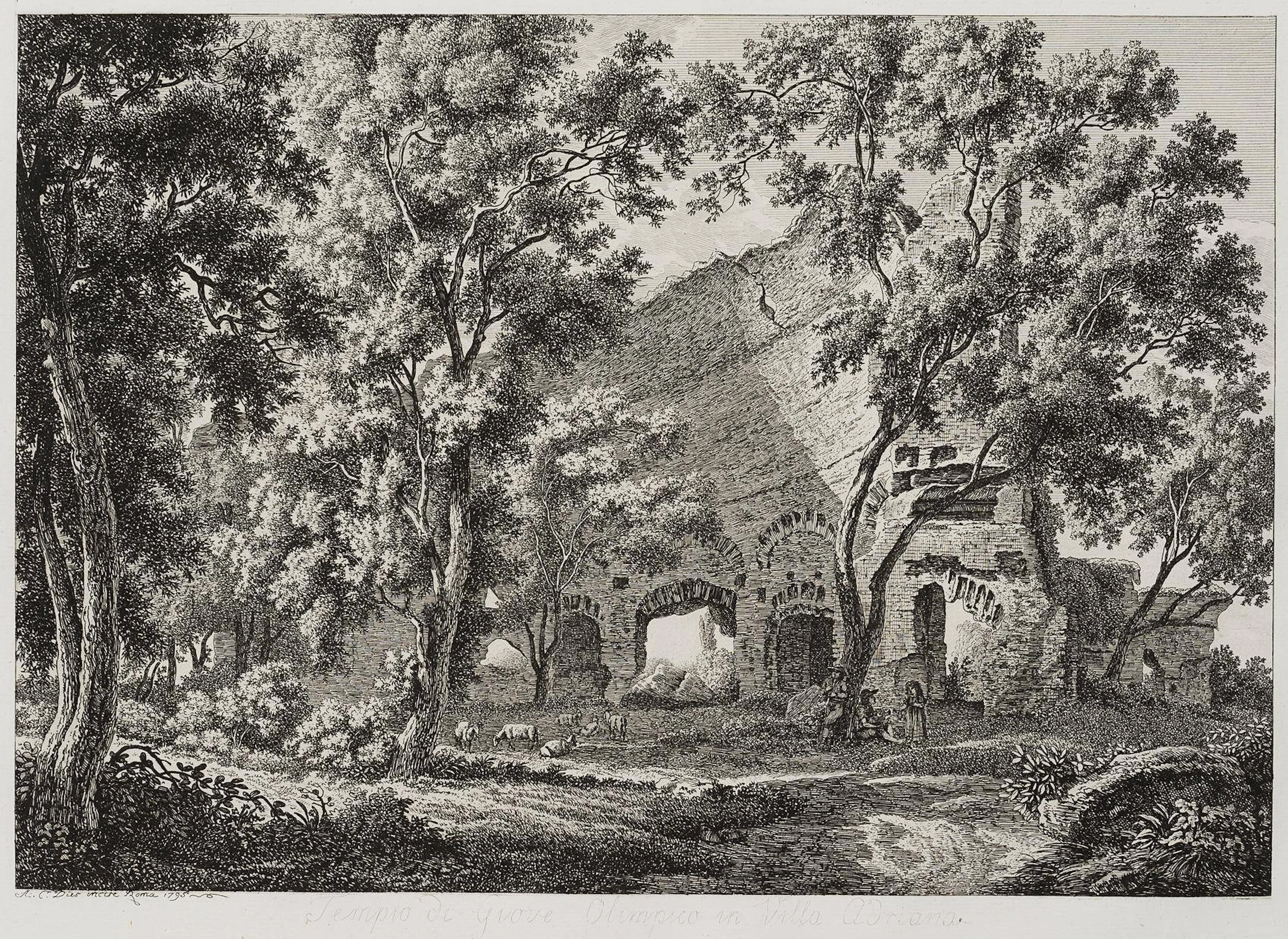 Ruinen der Villa des Hadrian | 17067