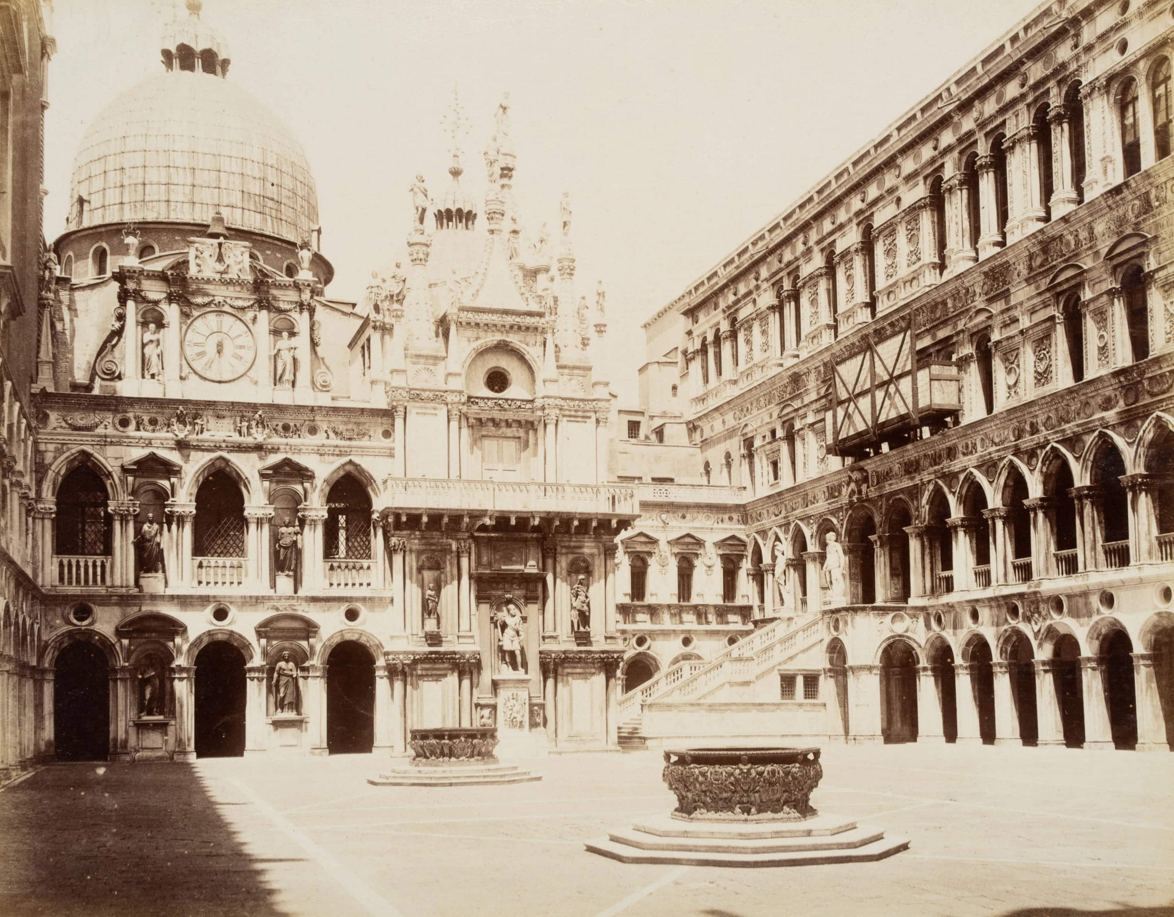 Innenhof d. Dogenpalastes, Venedig | 48381