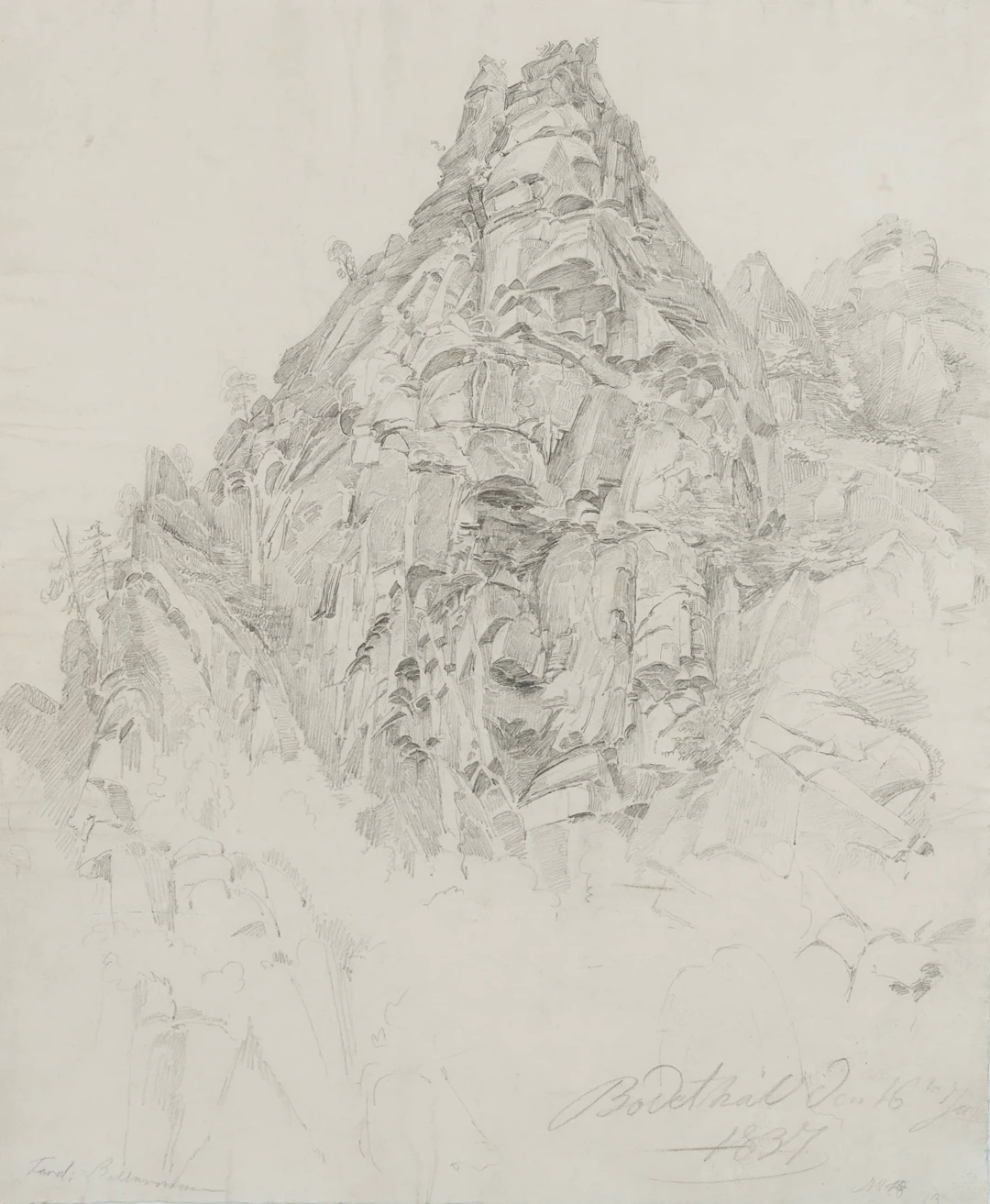 Roßtrappe im Bodetal, Harz | 18542