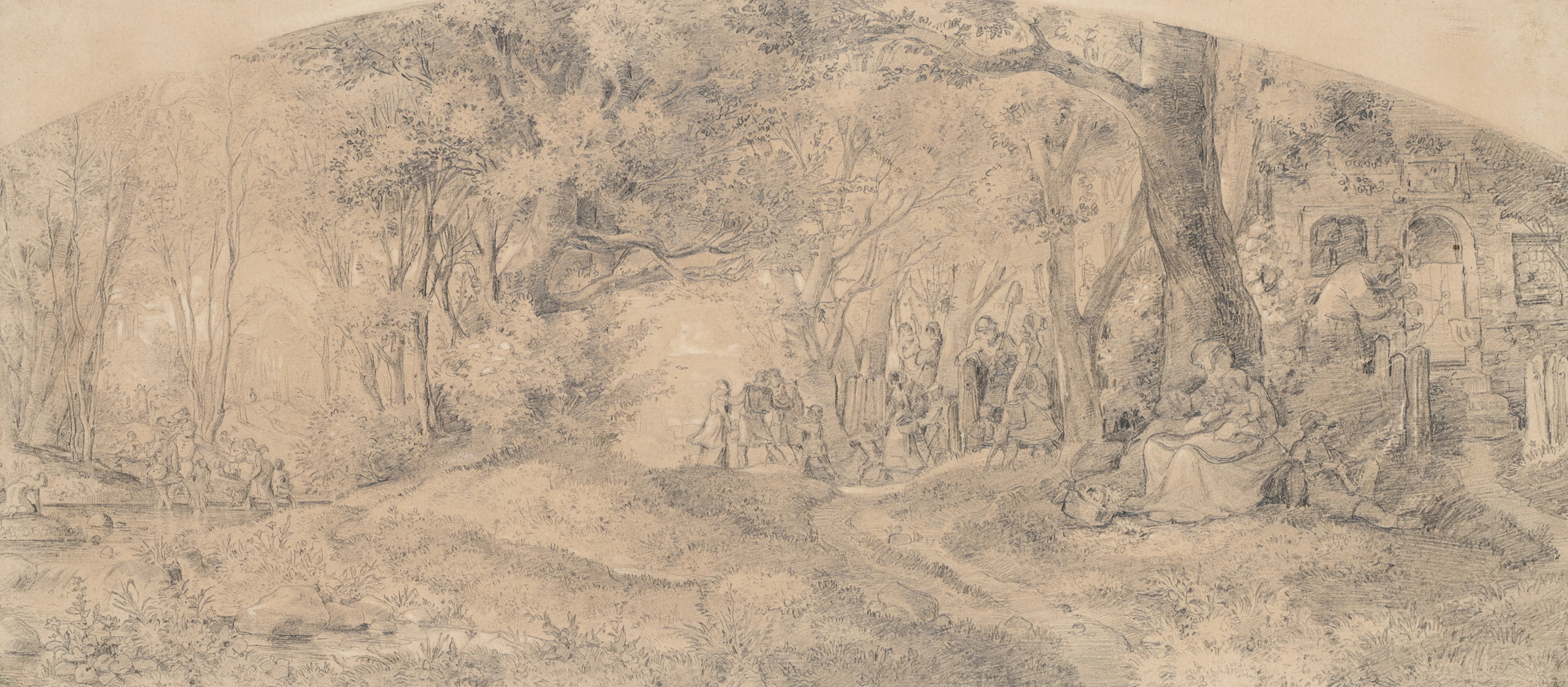 Heinrich Franz Dreber (1822 Dresden - 1875 Anticoli Di Campagna (Fuiggi))