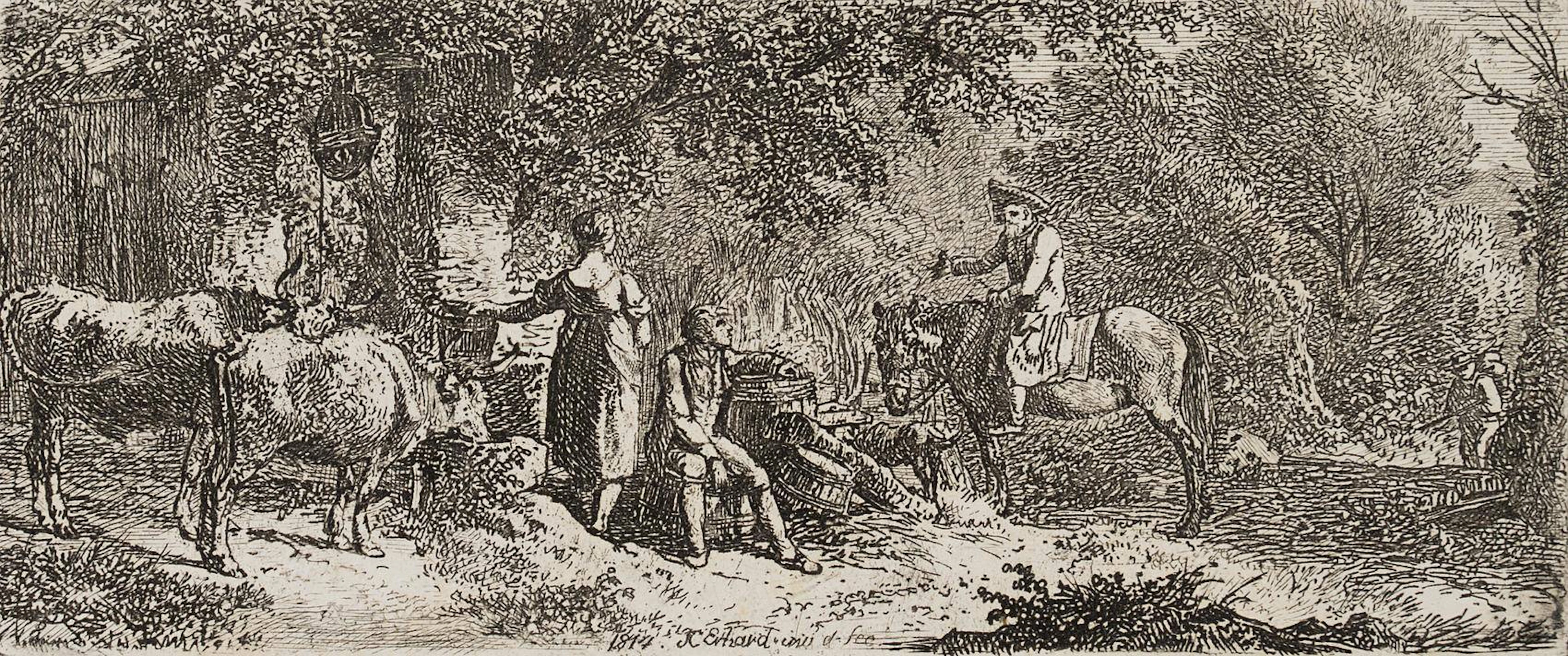 Am Ziehbrunnen im Walde | 17123