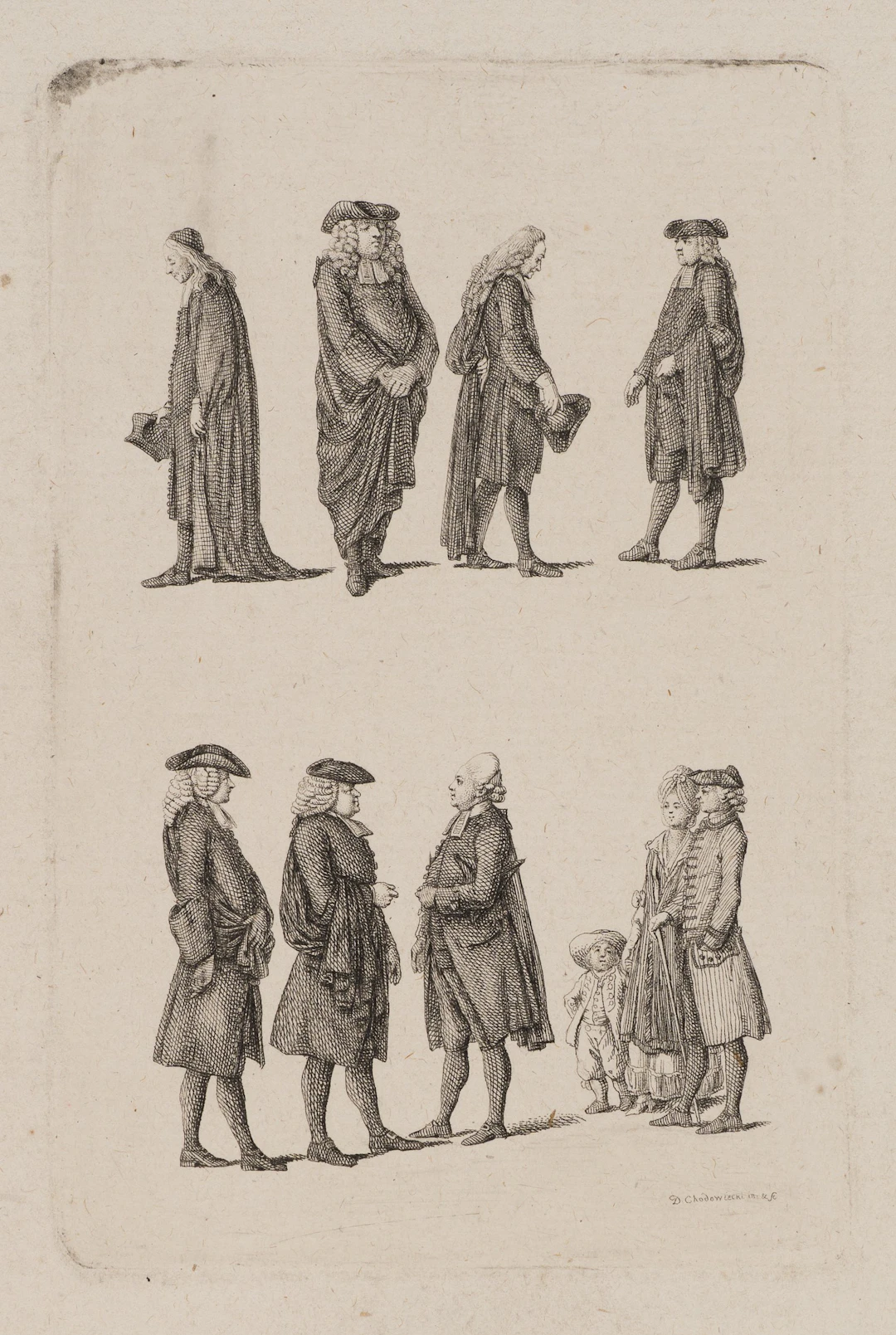 Die Kleidertracht der Berlinischen Prediger | 13478