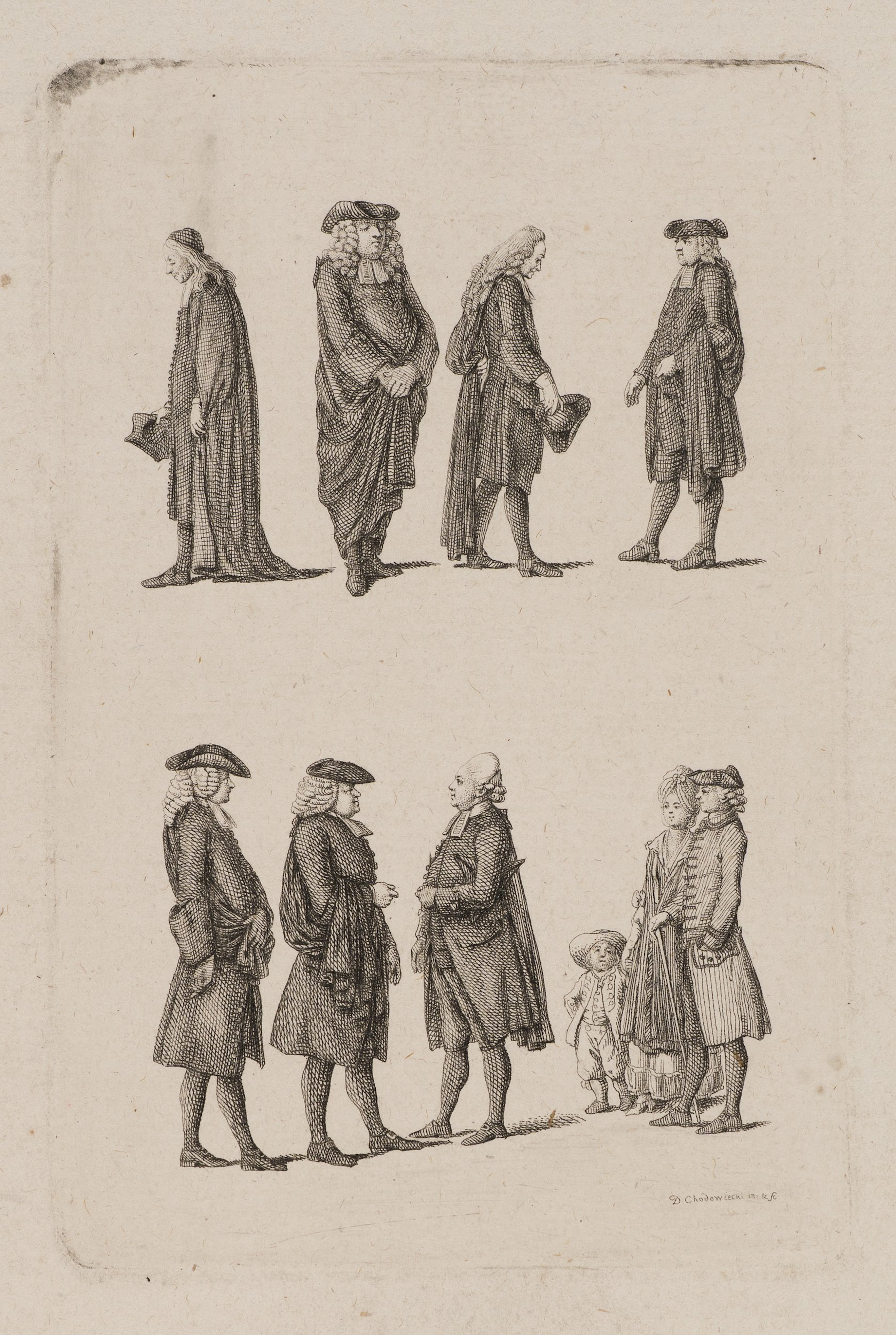 Die Kleidertracht der Berlinischen Prediger | 13478