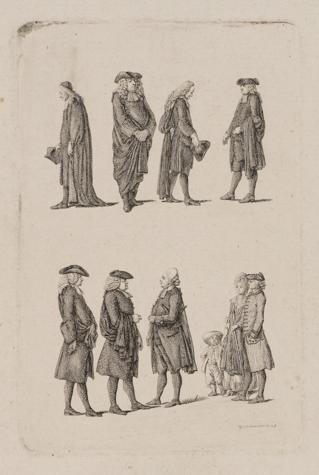 Die Kleidertracht der Berlinischen Prediger | 13478