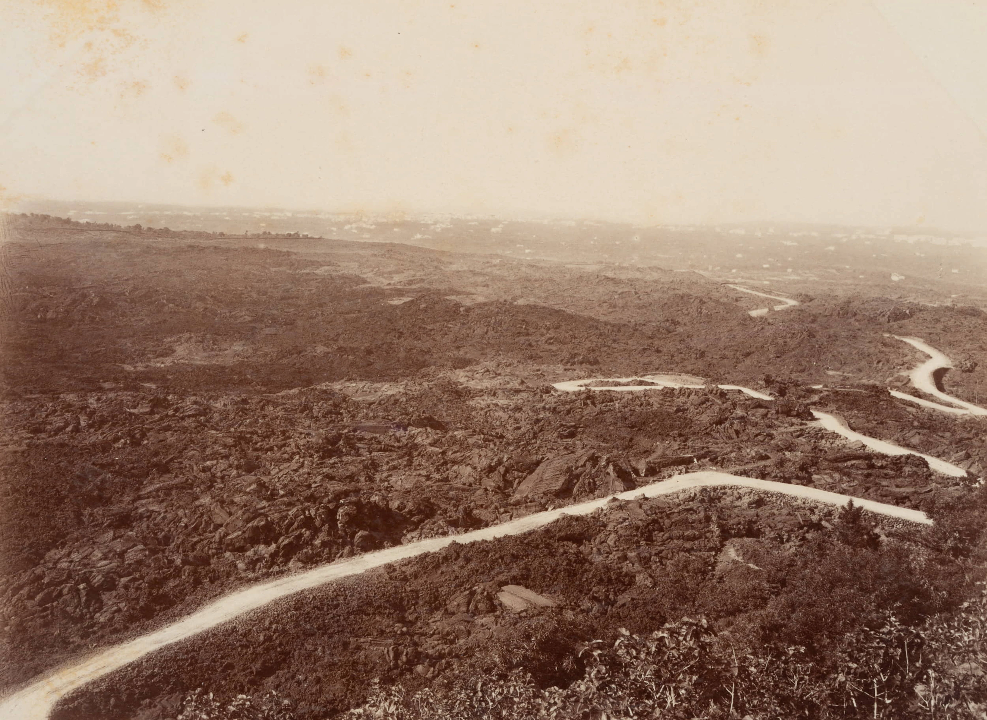 Panorama mit Straße zum Vesuv | 48418