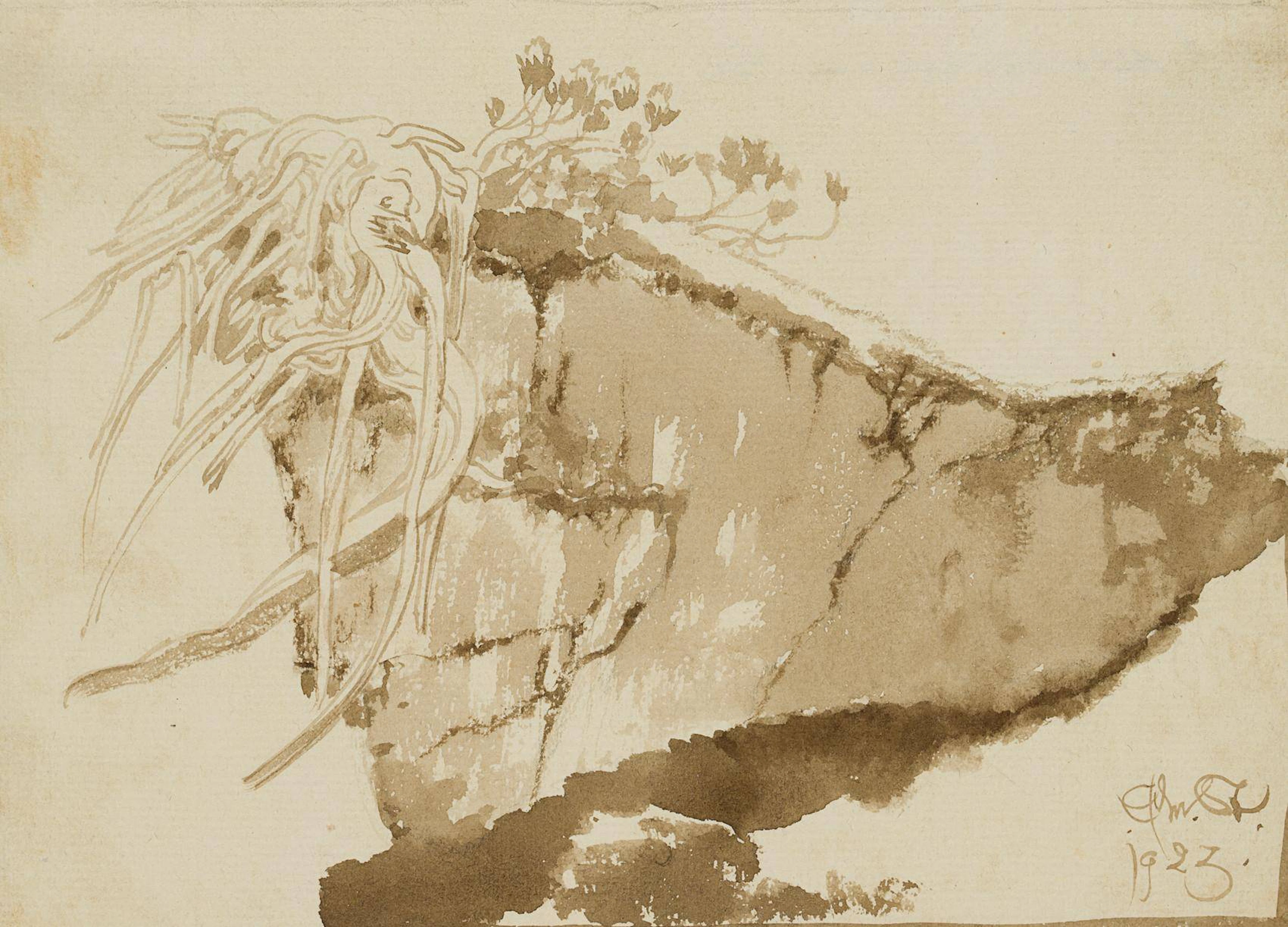 Einsamer Felsen | 17675