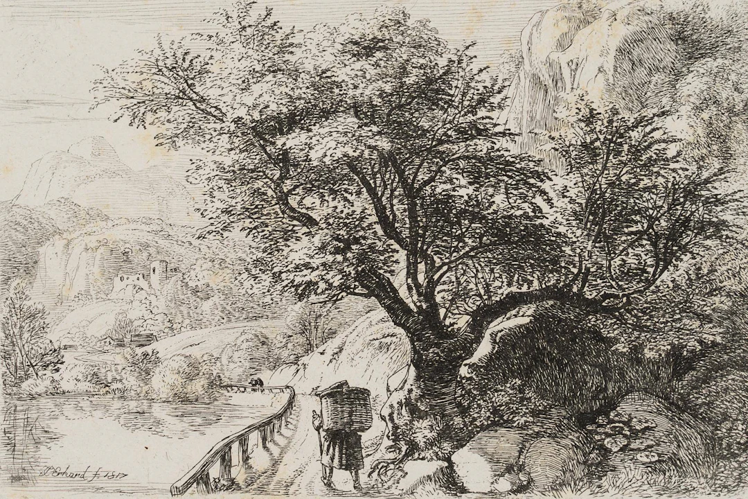 Korbträger auf der Uferstraße | 17128