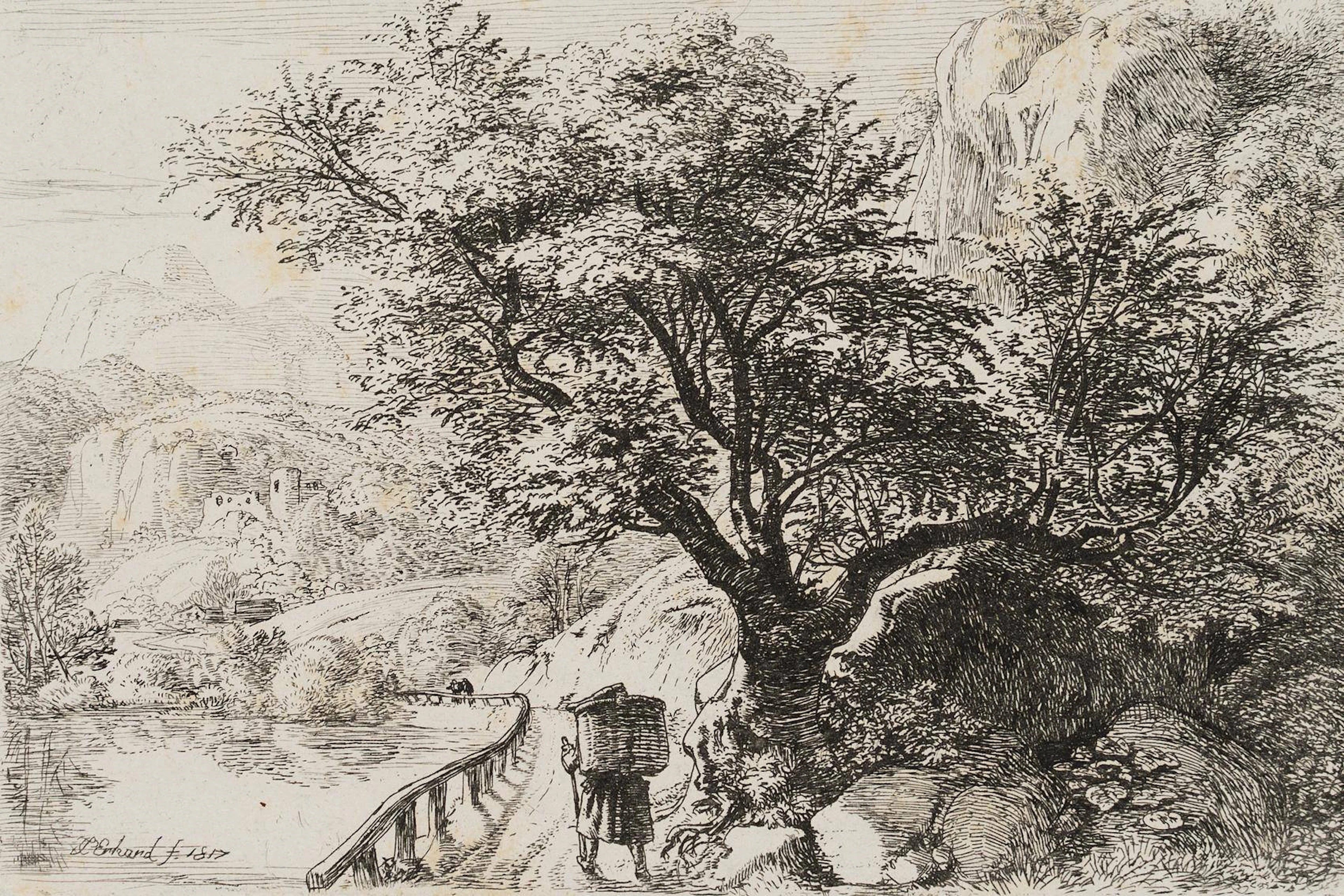 Korbträger auf der Uferstraße | 17128