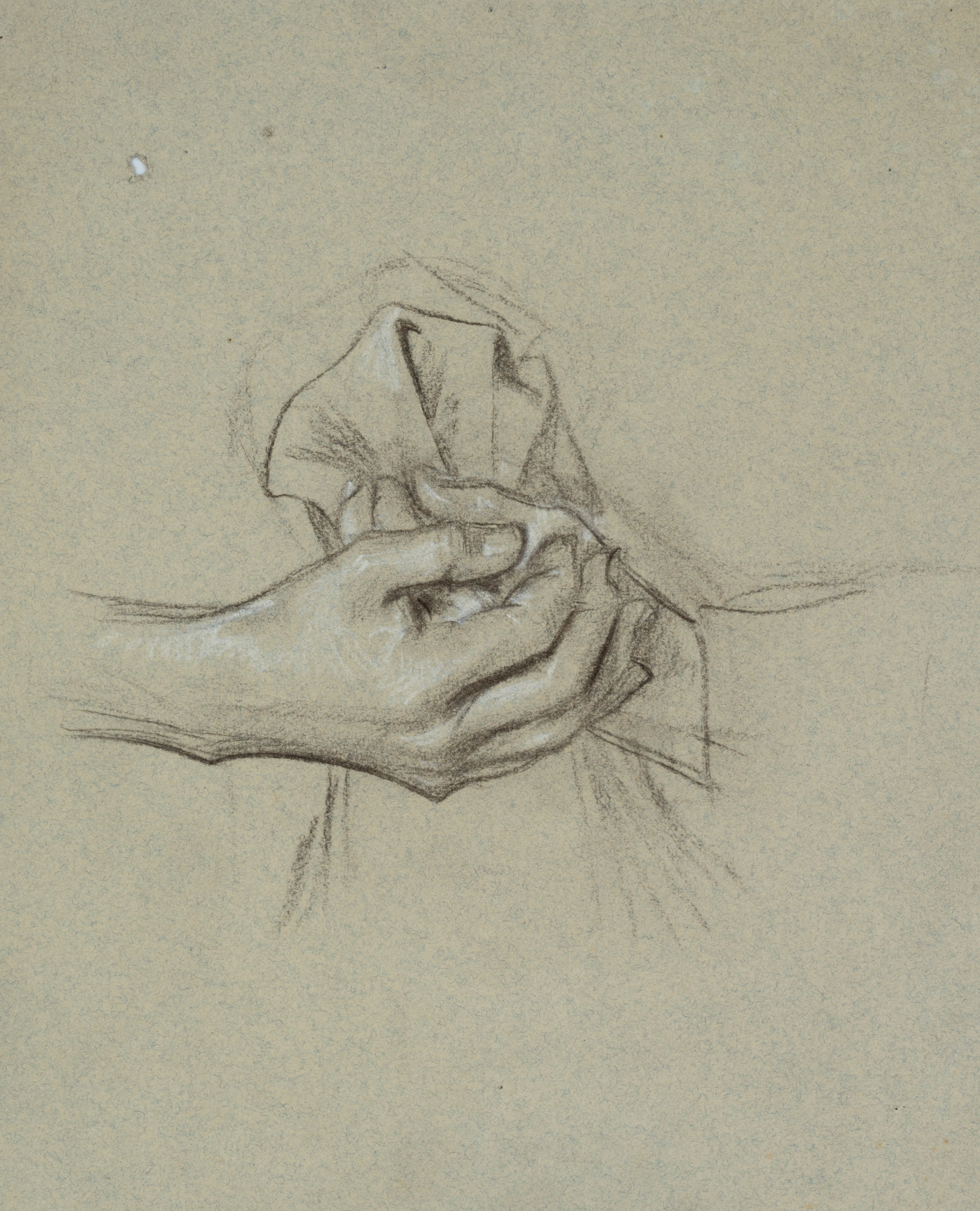Eduard von Gebhardt (1838 St. Johannis - 1925 Düsseldorf), Handstudie