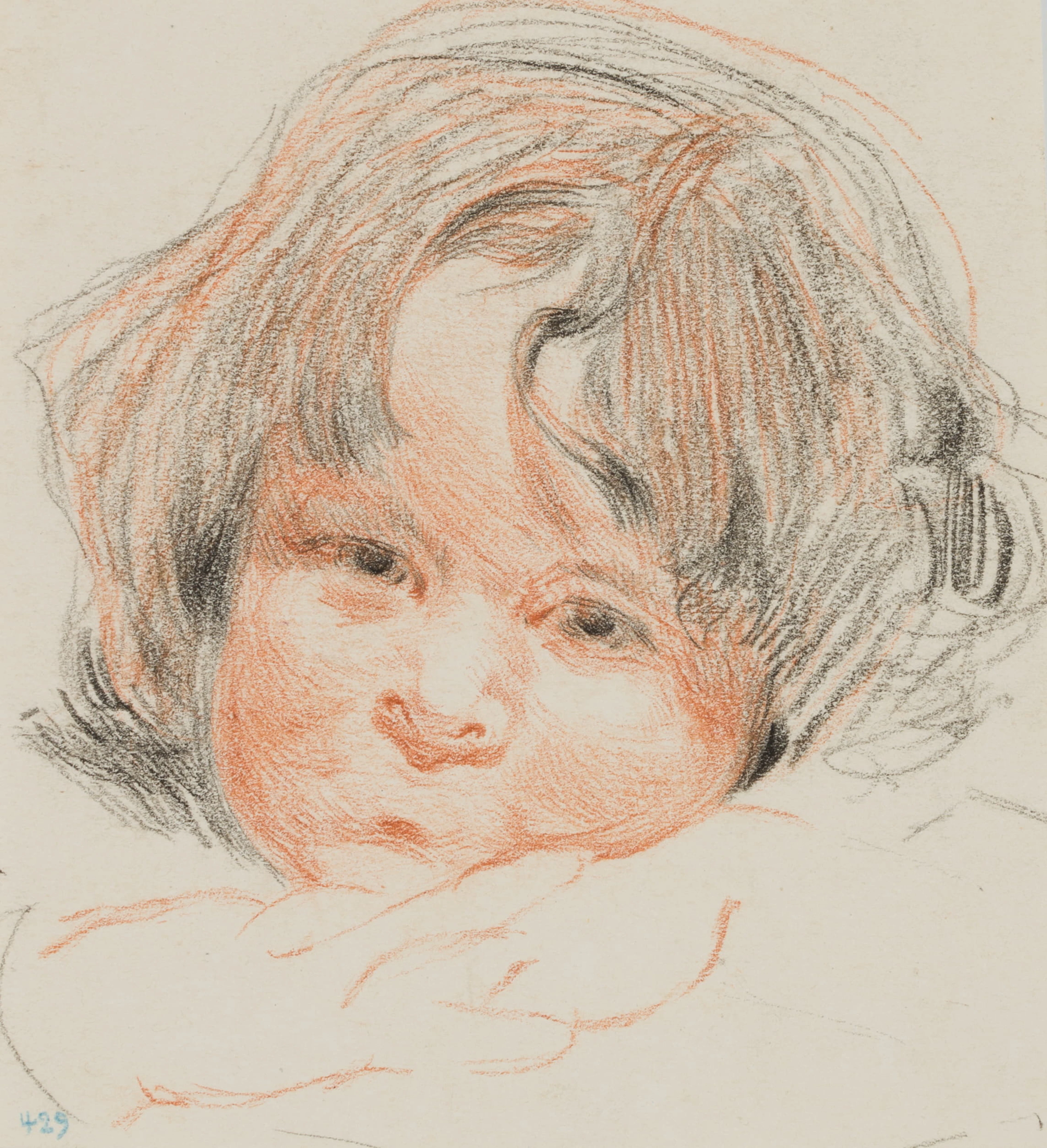 Leo Primavesi (1871 Köln - nach 1937 ), Porträt eines kleinen Mädchens