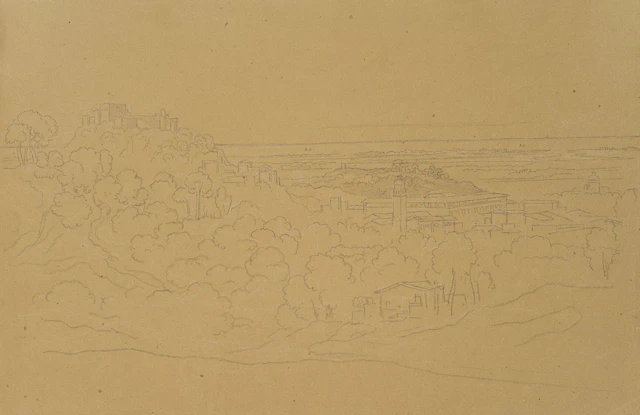 Blick auf die Altstadt von Massa mit Burg in der Oberstadt | 20393