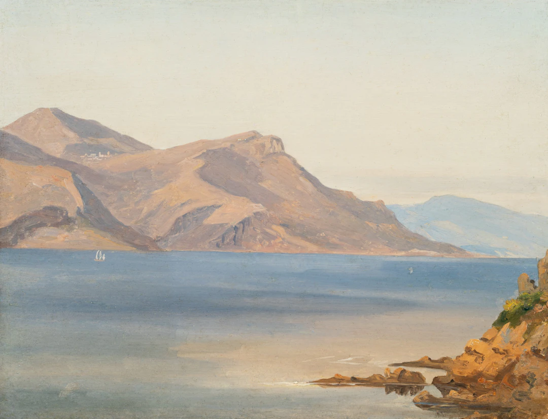 Carl Robert Kummer (1810 Dresden - 1889 ebd.), Küste in Dalamtien