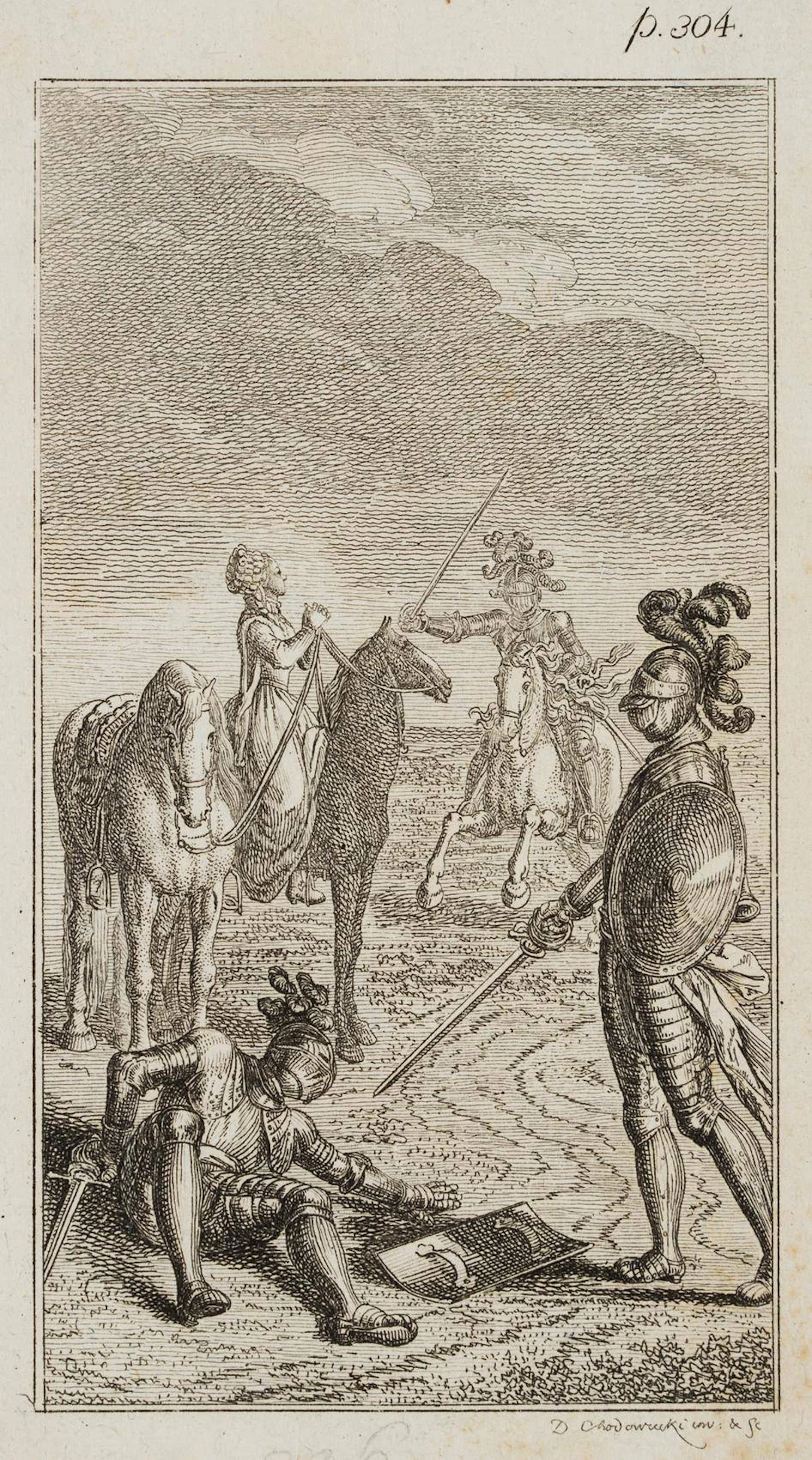 "Die Entführung, oder Ritter Karl von Eichenhorst und Fräulein Gertrude