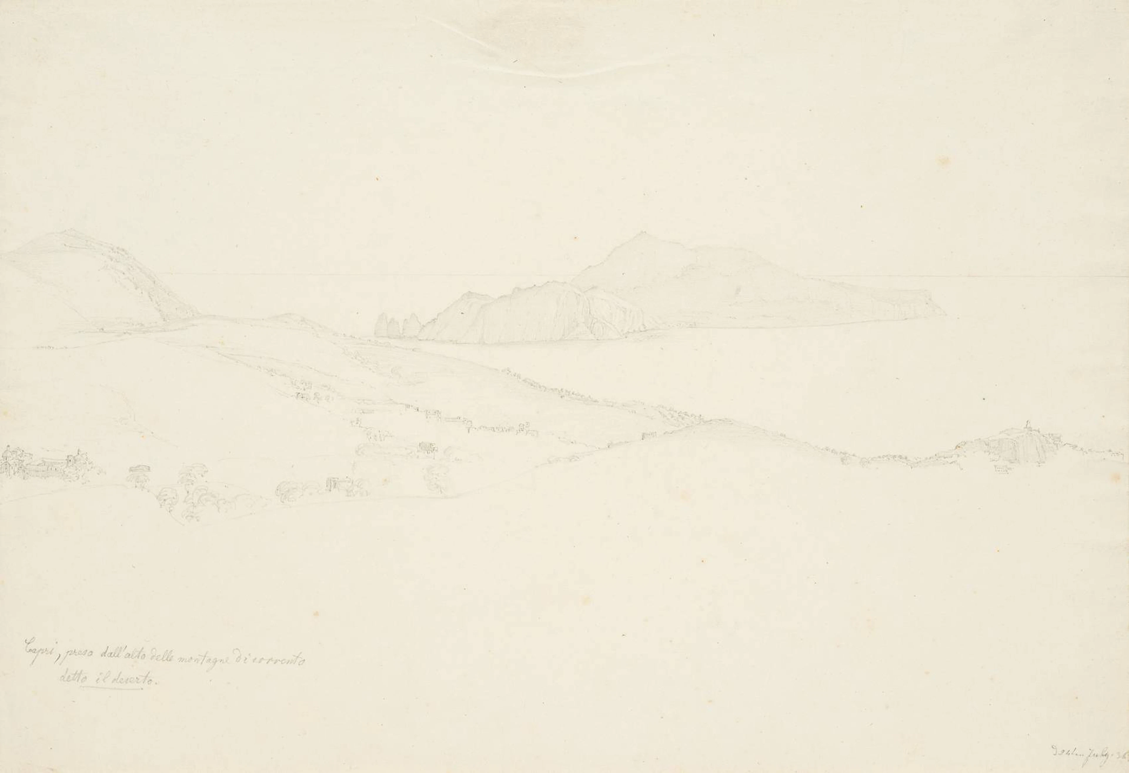 Blick auf Capri von Sorrent aus | 14827