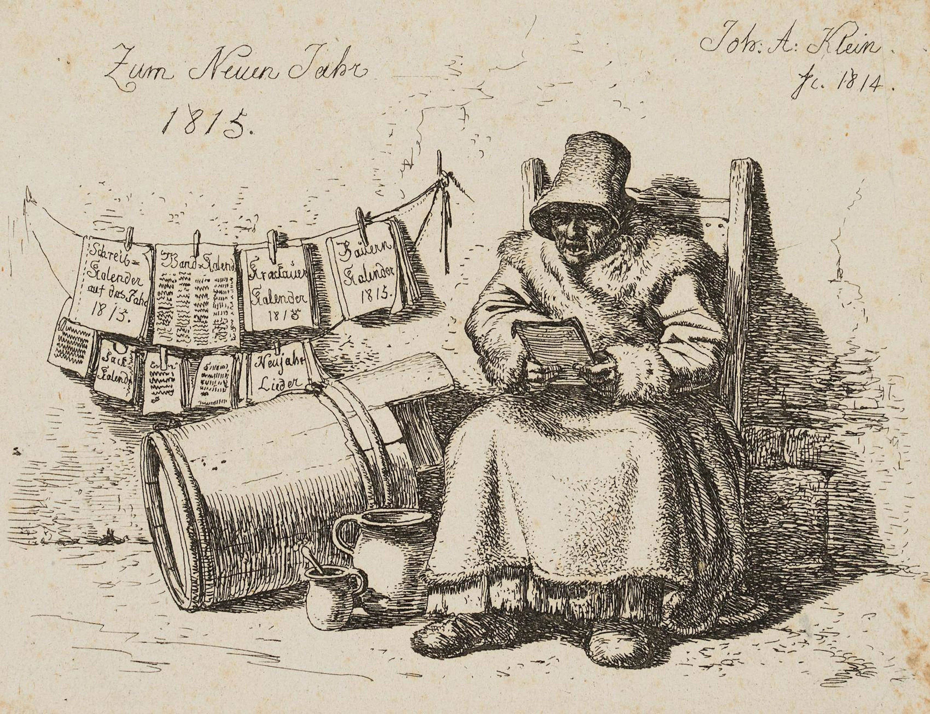 Die Kalenderhändlerin | 17189