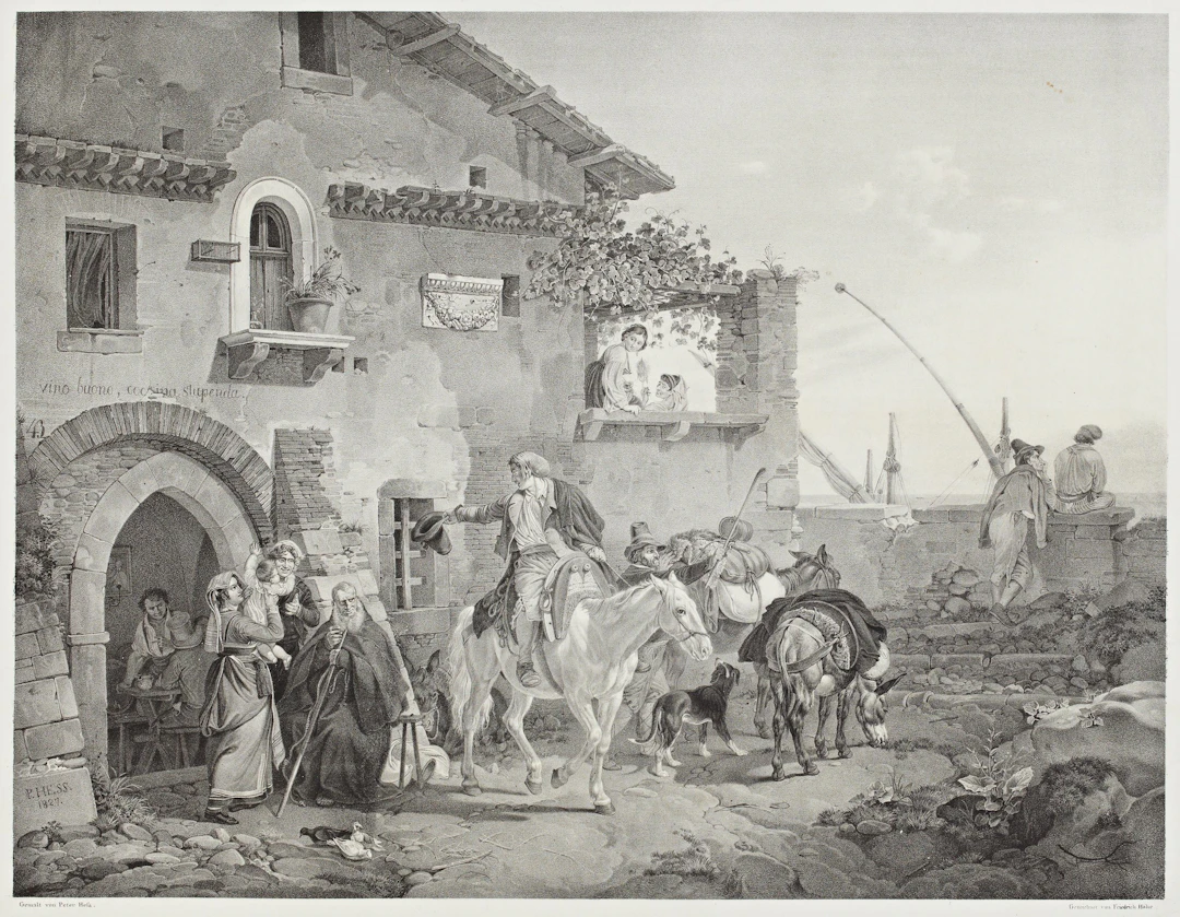 Friedrich Hohe (1802 Bayreuth - 1870 München) nach Peter von Hess