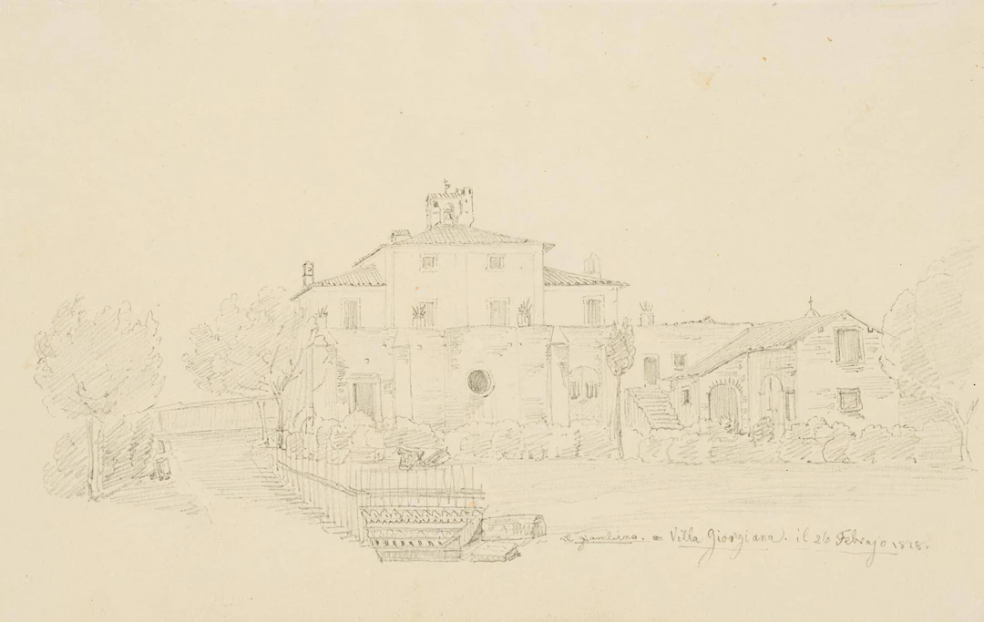 Ansicht der Villa Giorgiana | 14867